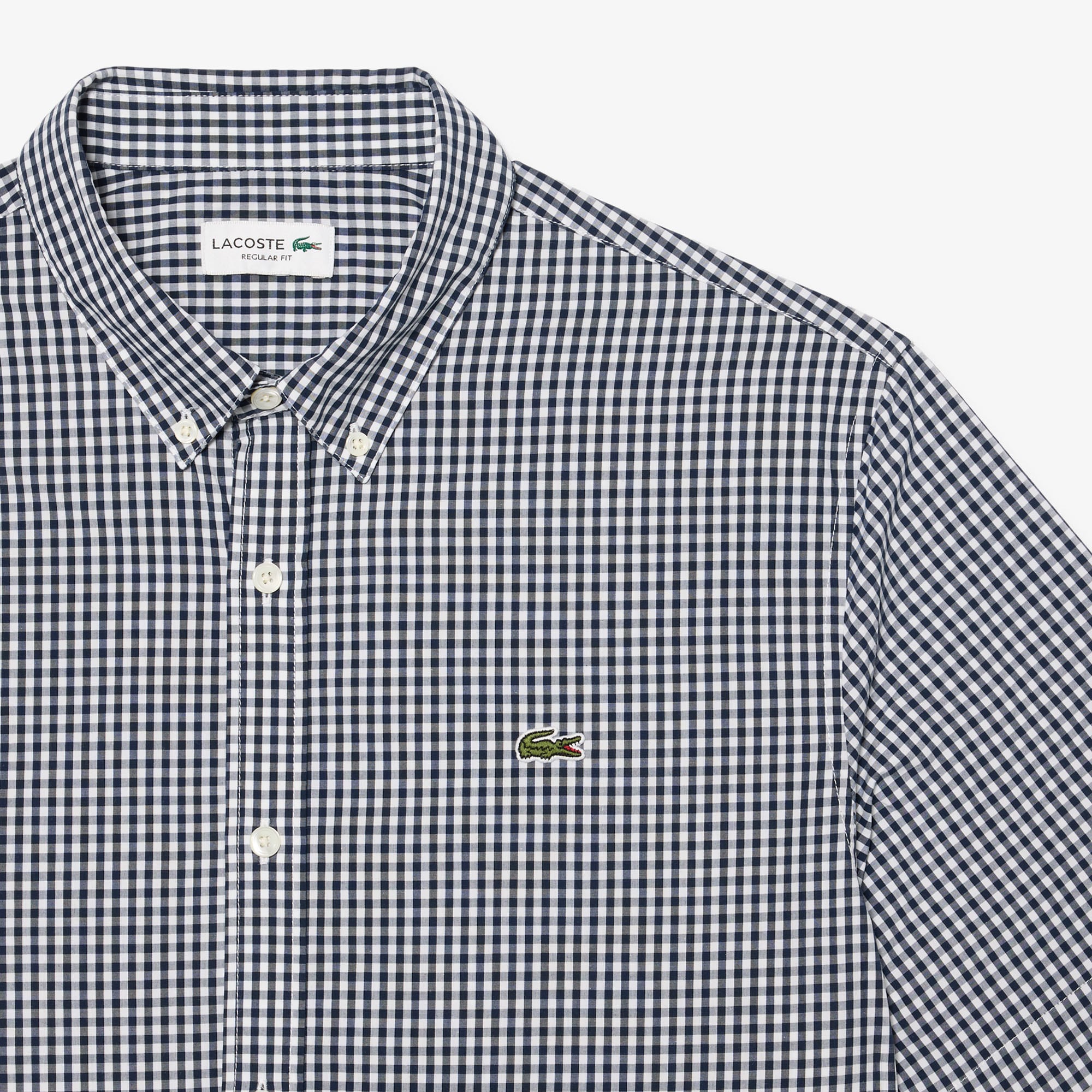 Regular Fit Short Sleeved Plaid Shirt image number 4