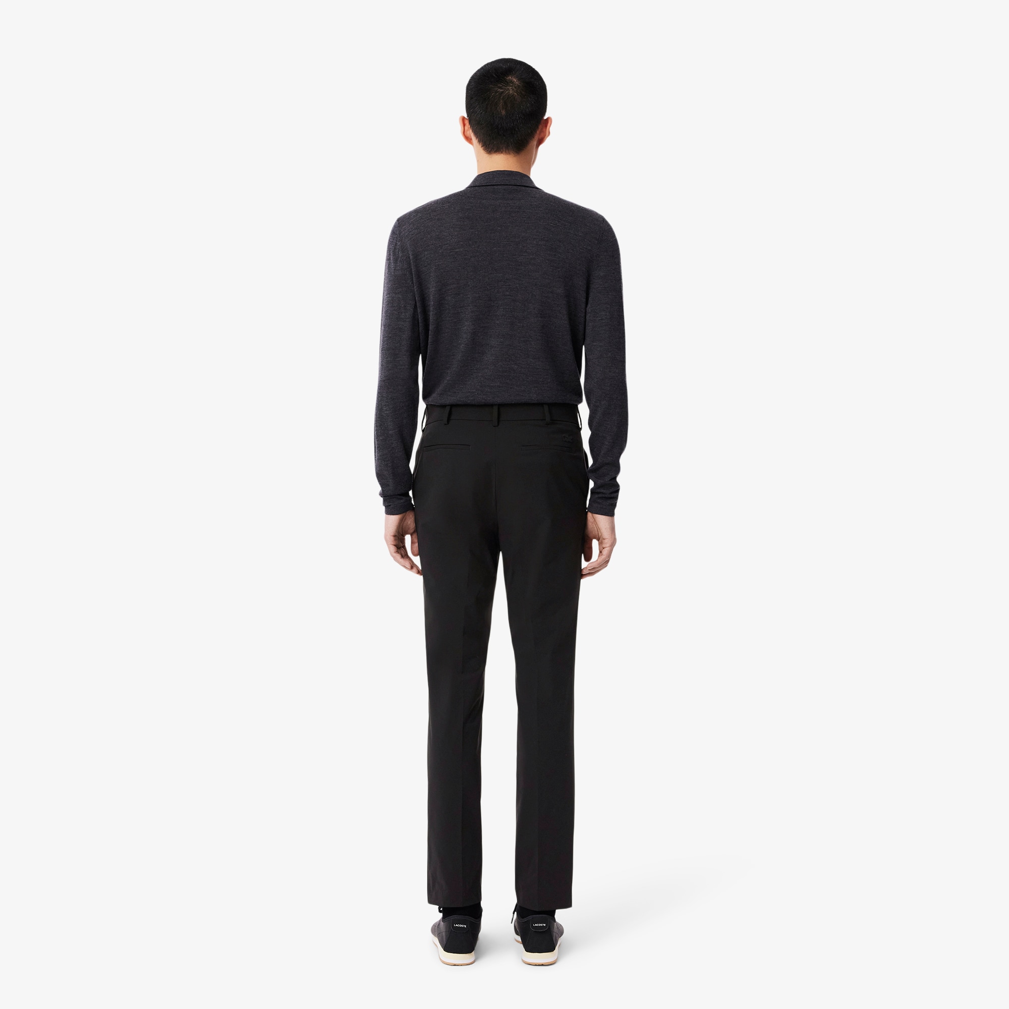 Regular Fit Lightweight Water-Repellent Taffeta Chino Pants image number 2