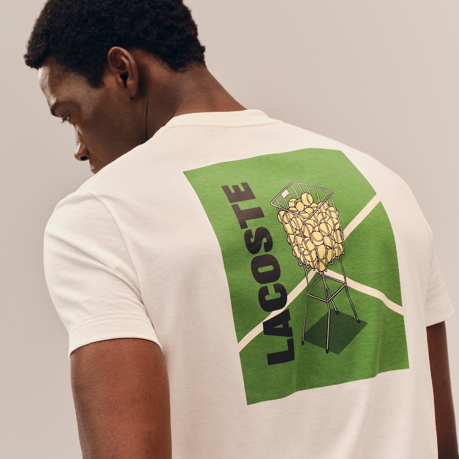 Ultra Dry Printed Tennis T-shirt image number 8