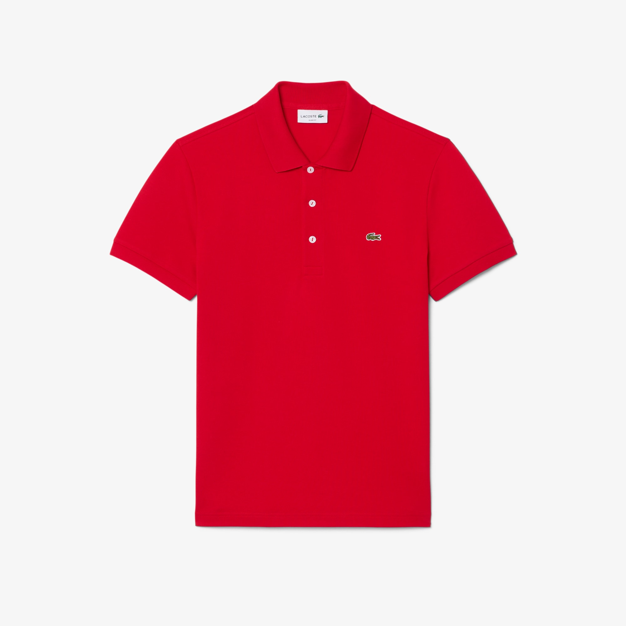 Slim Fit Stretch Mini Piqu&eacute; Polo Shirt image number 3