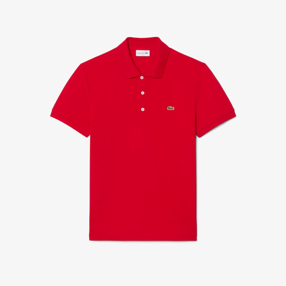 Slim Fit Stretch Piqu&eacute; Polo Shirt image number 0