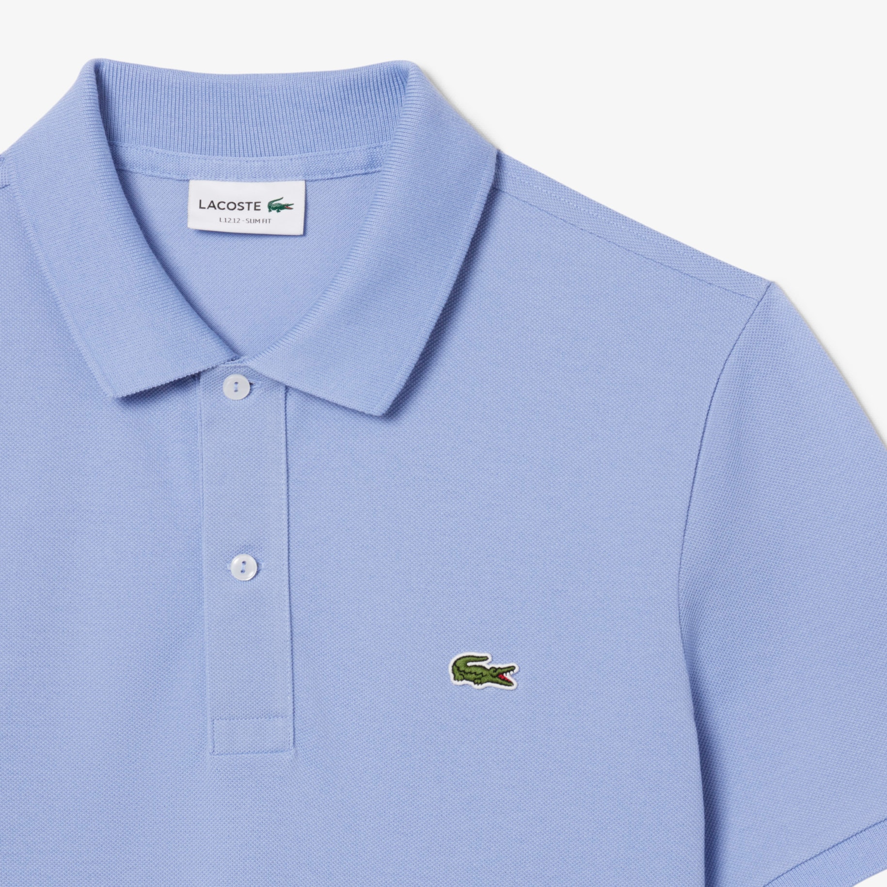 Slim Fit L.12.12 Piqué Polo Shirt image number 4