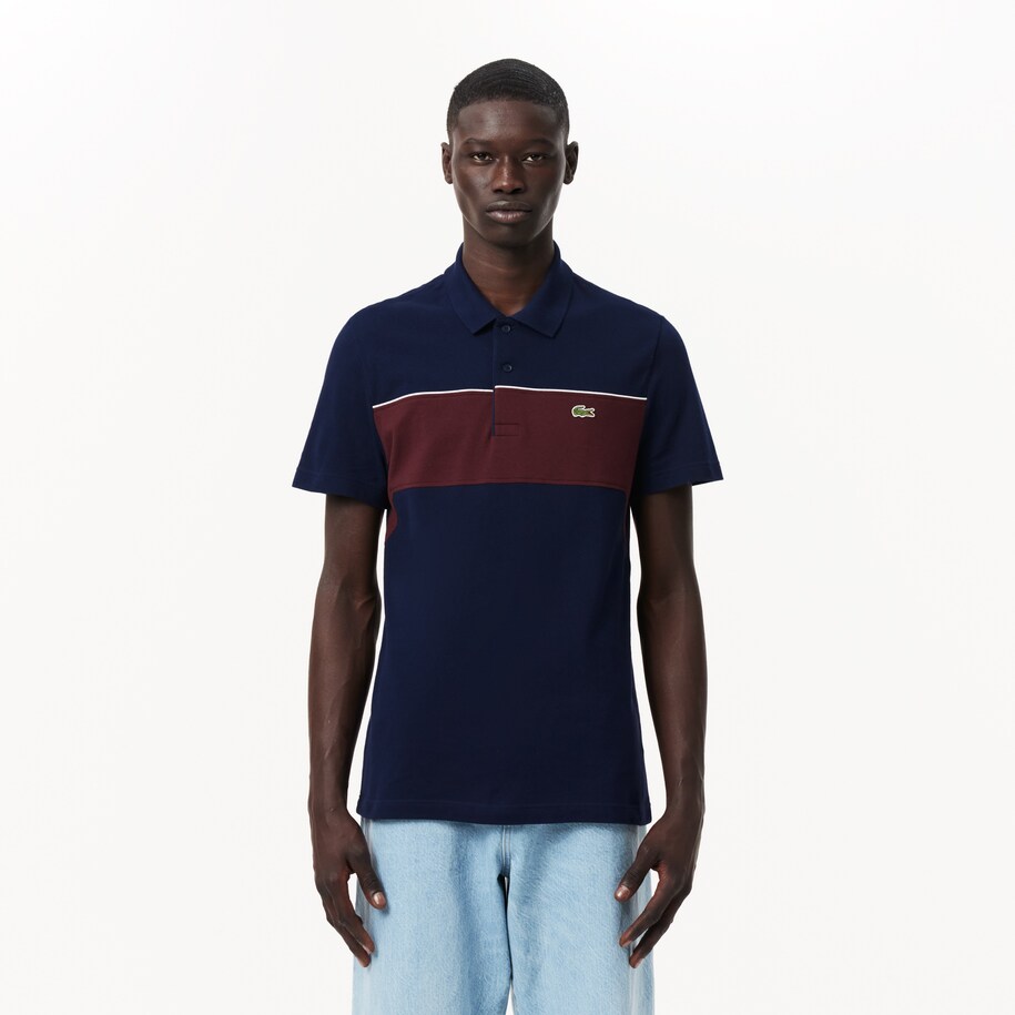 Original L.12.12 Color-Block Polo Shirt image number 0