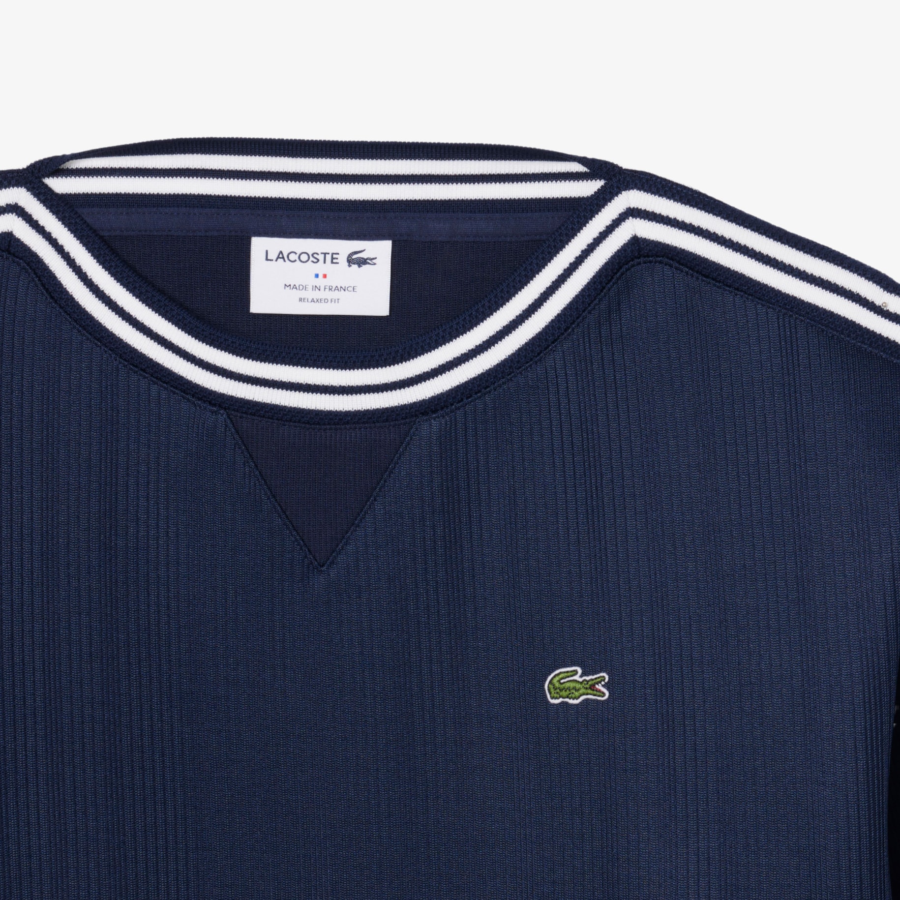 French Made Boat Neck Sweatshirt image number 4