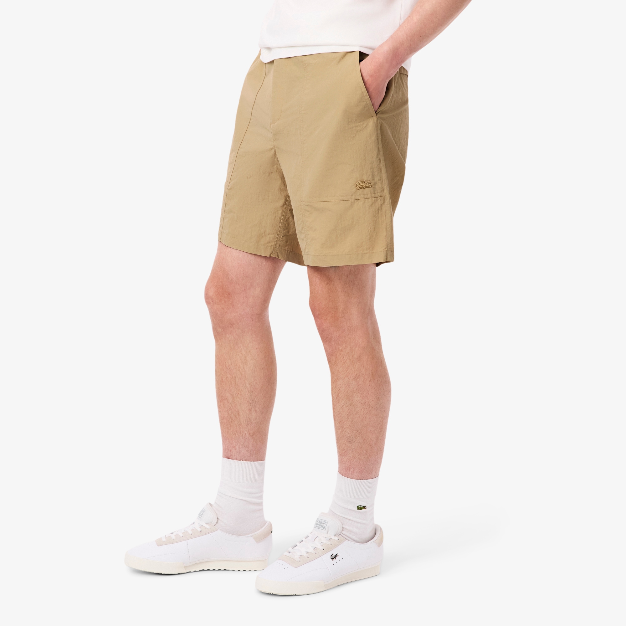 Water-Repellent Wind Resistant Nylon Shorts image number 1
