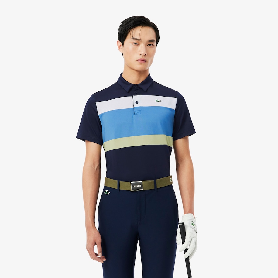 Ultra Dry Stretch Colour-Block Golf Polo Shirt image number 0