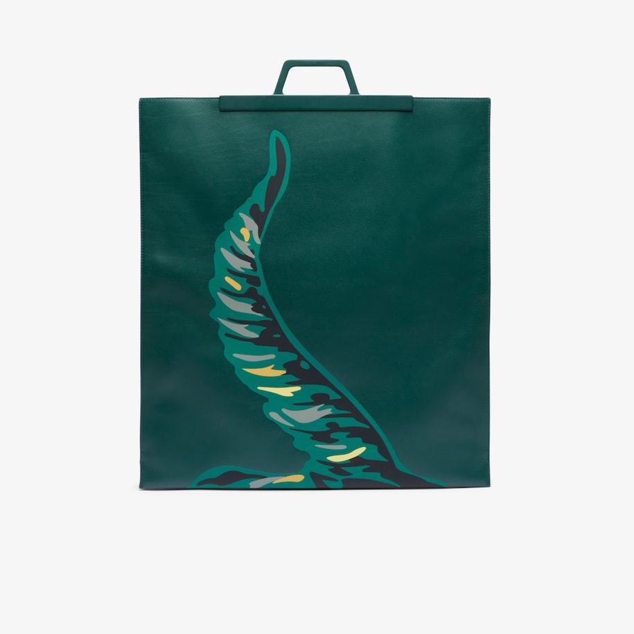 Runway Croc Print Tote image number 1