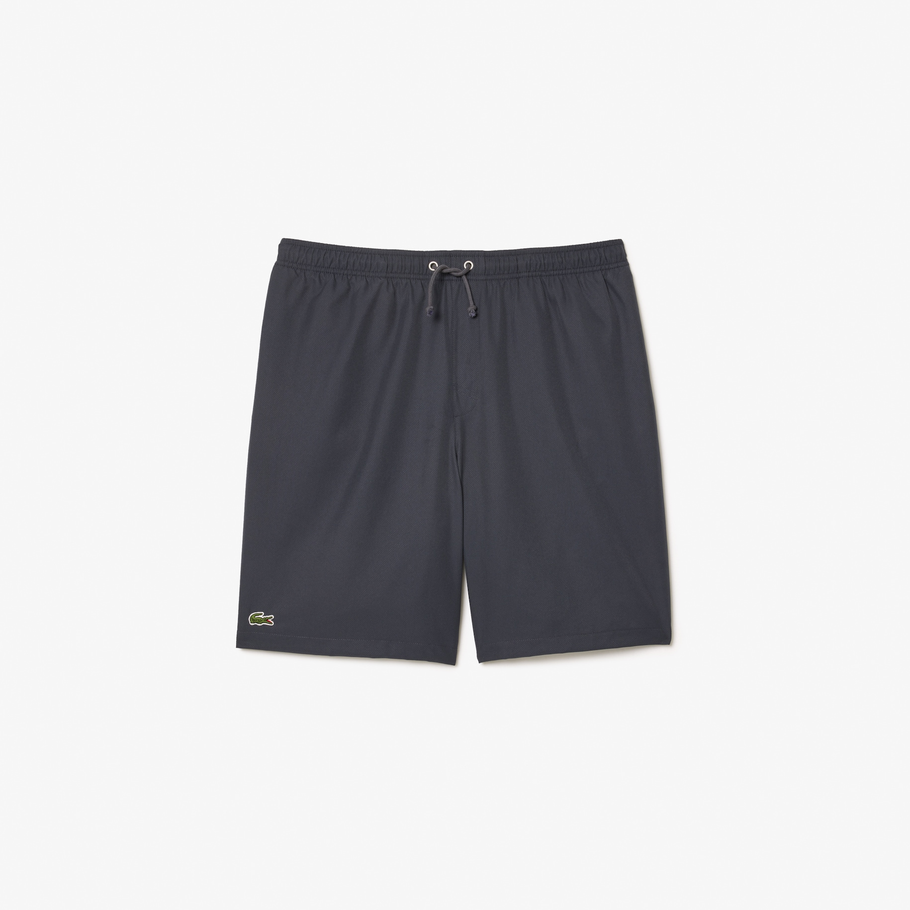 Men's Lacoste SPORT tennis shorts in solid diamond weave taffeta image number 3