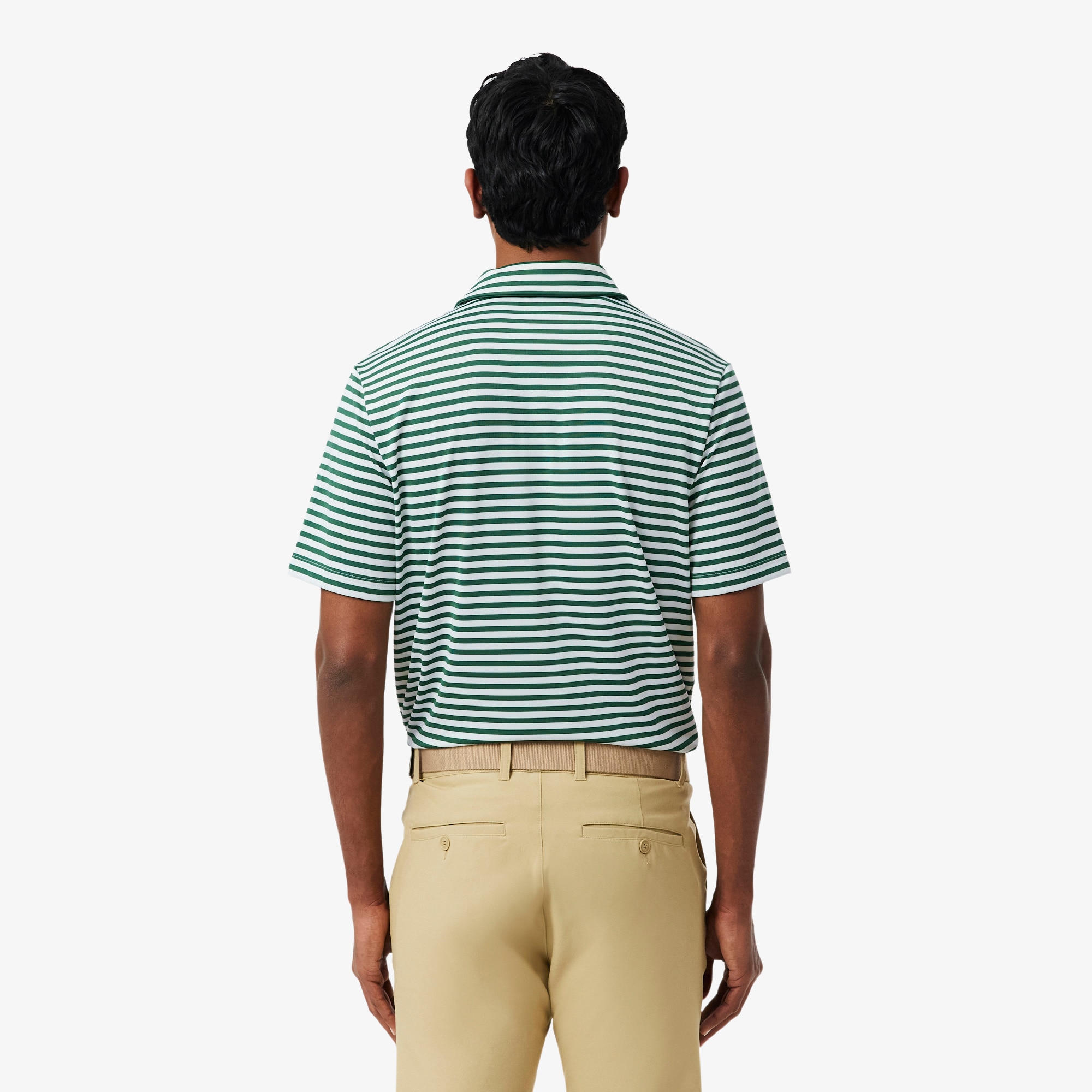 Regular Fit Ultra Dry Striped Golf Polo Shirt image number 2