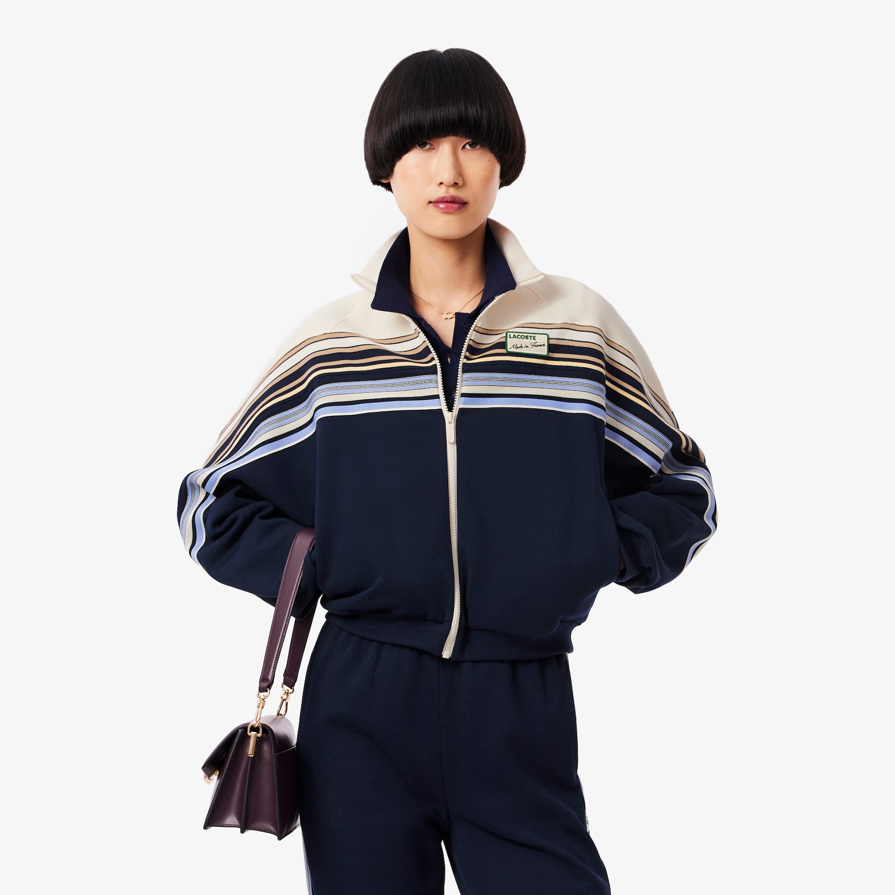 French Made Zipped Sweatshirt image number 0