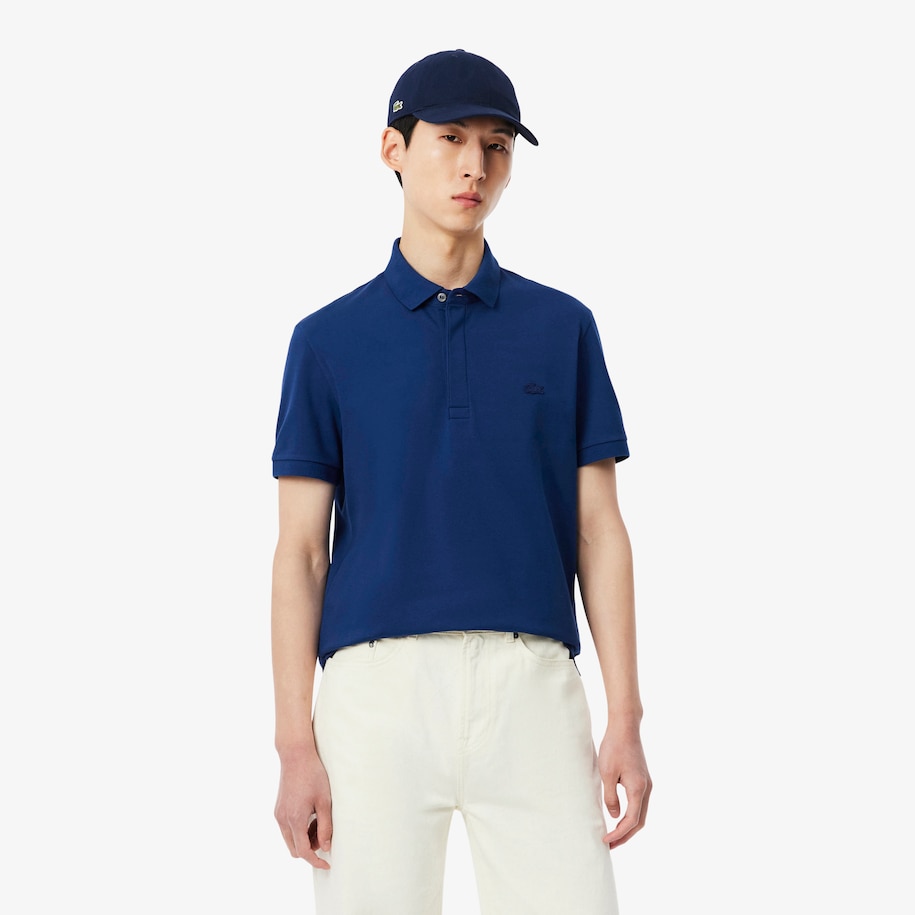 Regular Fit Paris Stretch Piqu&eacute; Polo Shirt image number 0