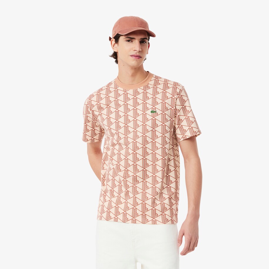 Monogram Cotton T-shirt image number 0