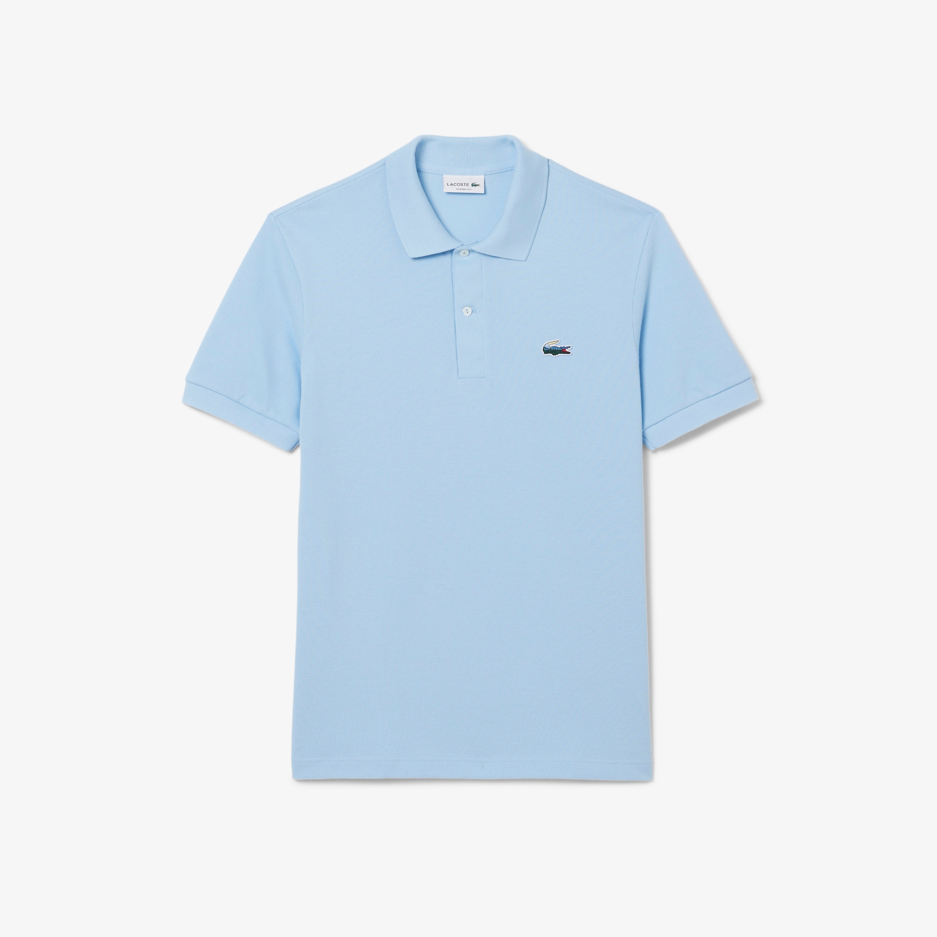Classic Fit Landscape Crocodile Piqu&eacute; Polo Shirt image number 3