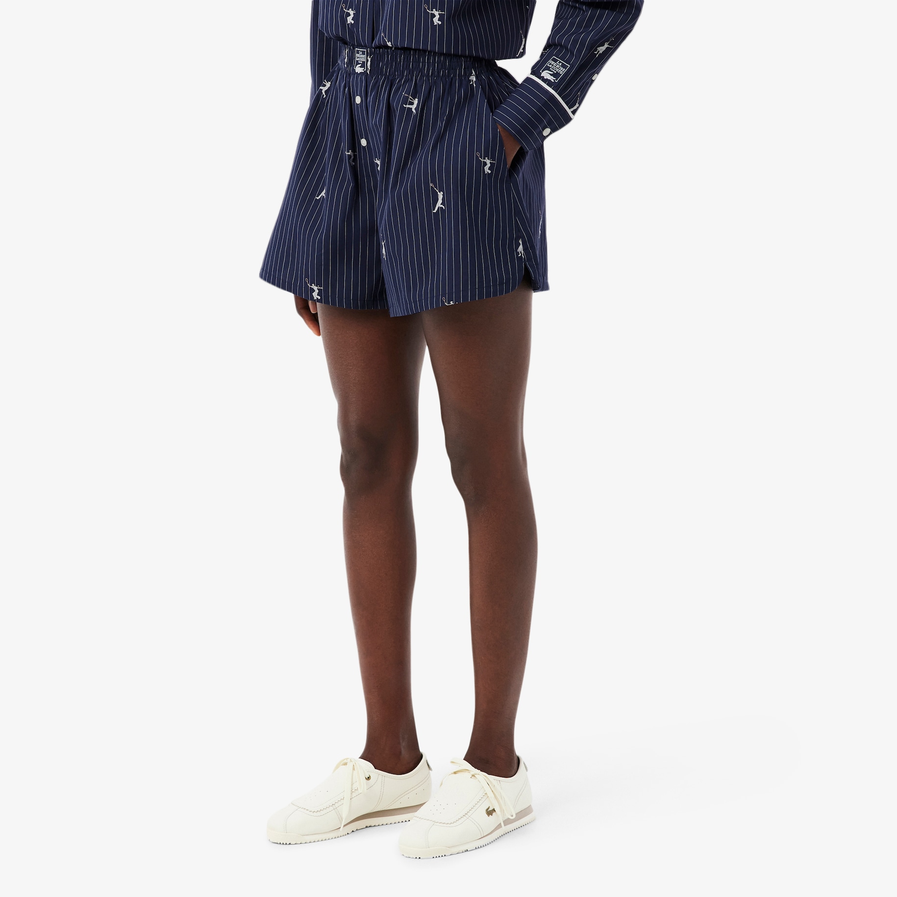 Cotton Poplin Jacquard Boxer Shorts image number 1