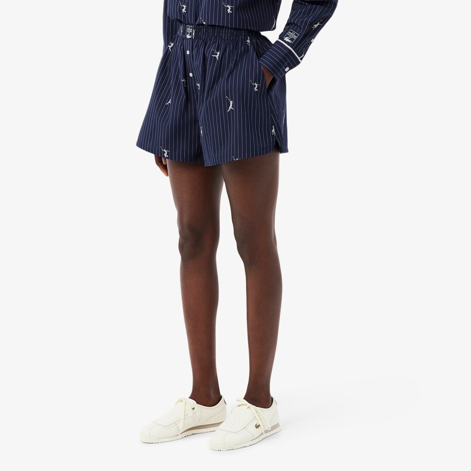 Cotton Poplin Jacquard Boxer Shorts image number 1