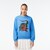 Women’s Lacoste x Netflix Loose Fit Organic Cotton Fleece Sweatshirt image number 0