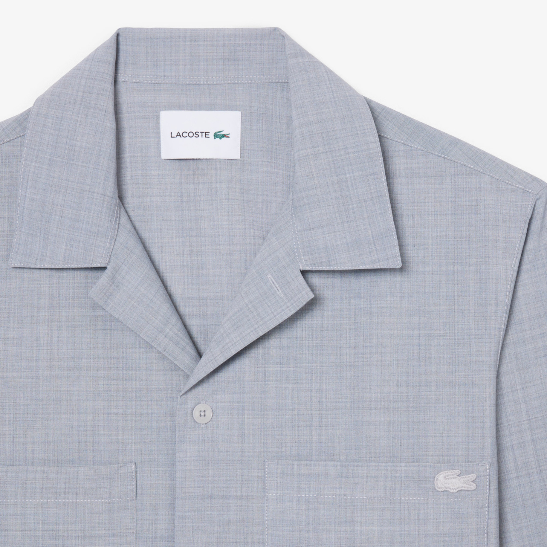 Oversized Wool Blend Overshirt image number 4