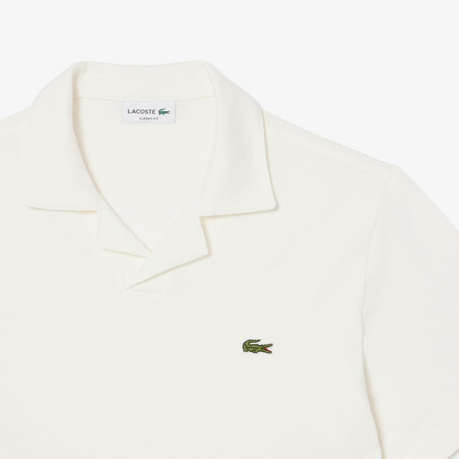 Classic Fit Cotton-Linen Polo Shirt image number 4