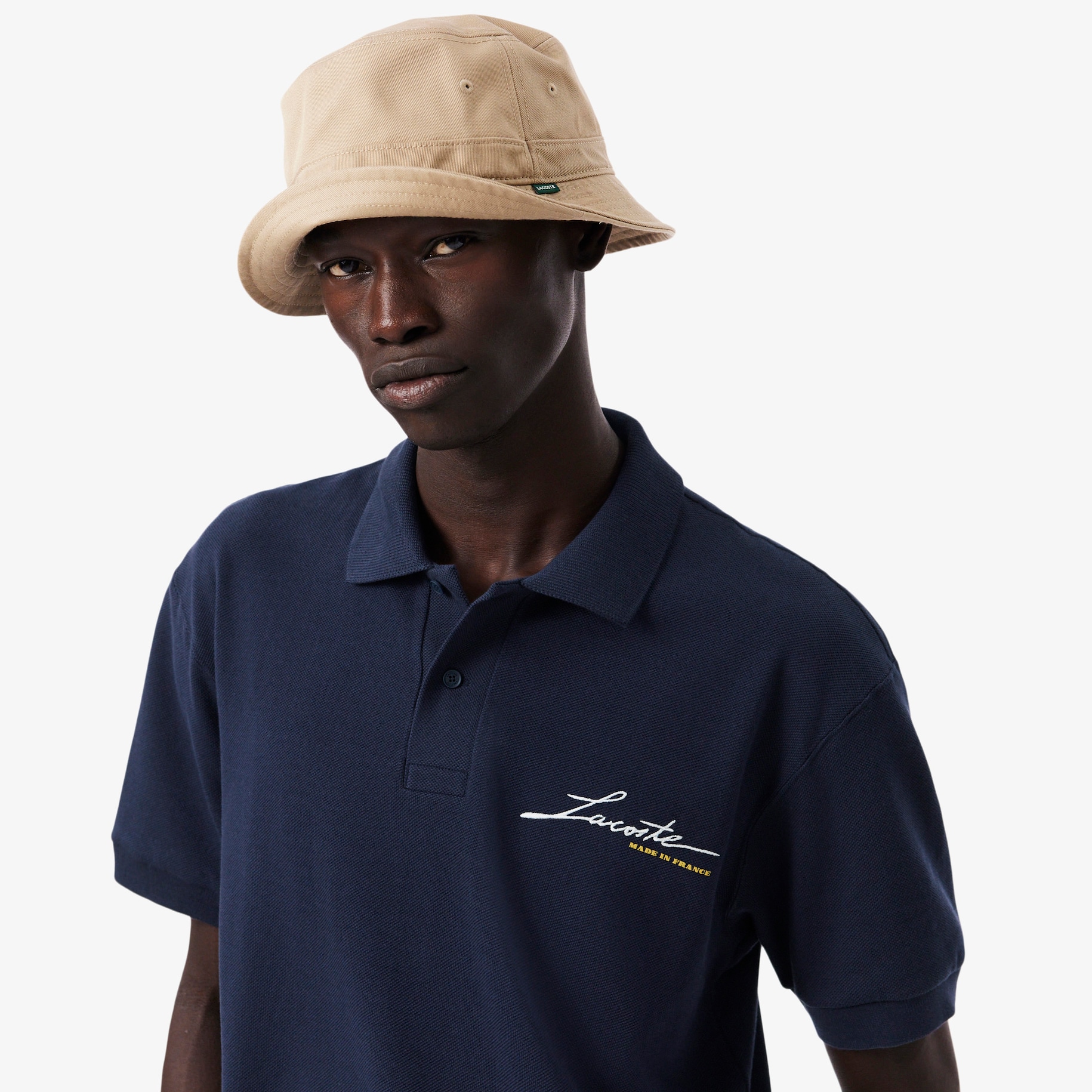 Classic Fit French Made Piqu&eacute; Polo Shirt image number 1