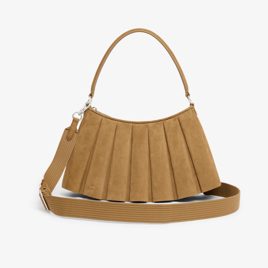 Medium Lenglen Suede Leather Purse image number 0