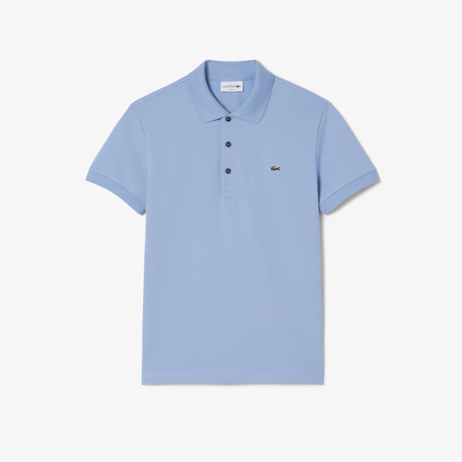 Slim Fit Stretch Piqu&eacute; Polo Shirt image number 3