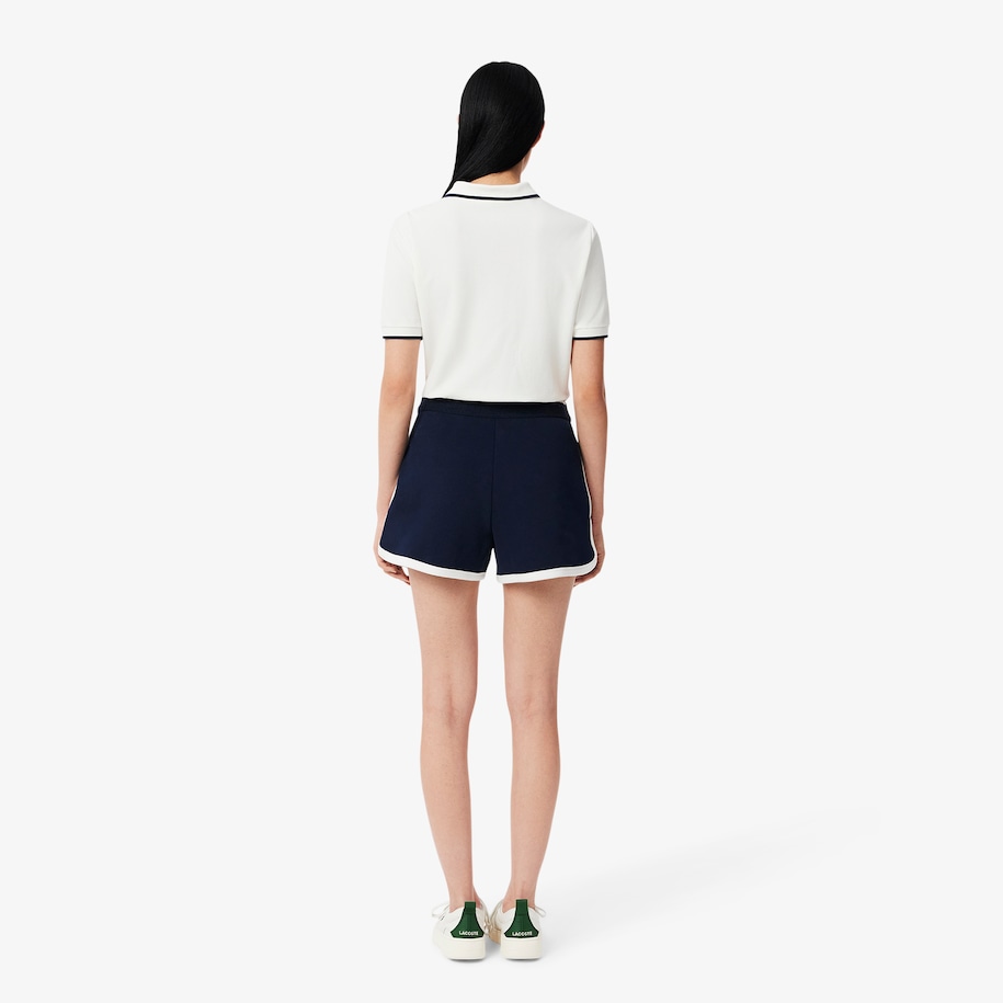 Tennis Heritage Stretch Piqu&eacute; Shorts image number 2