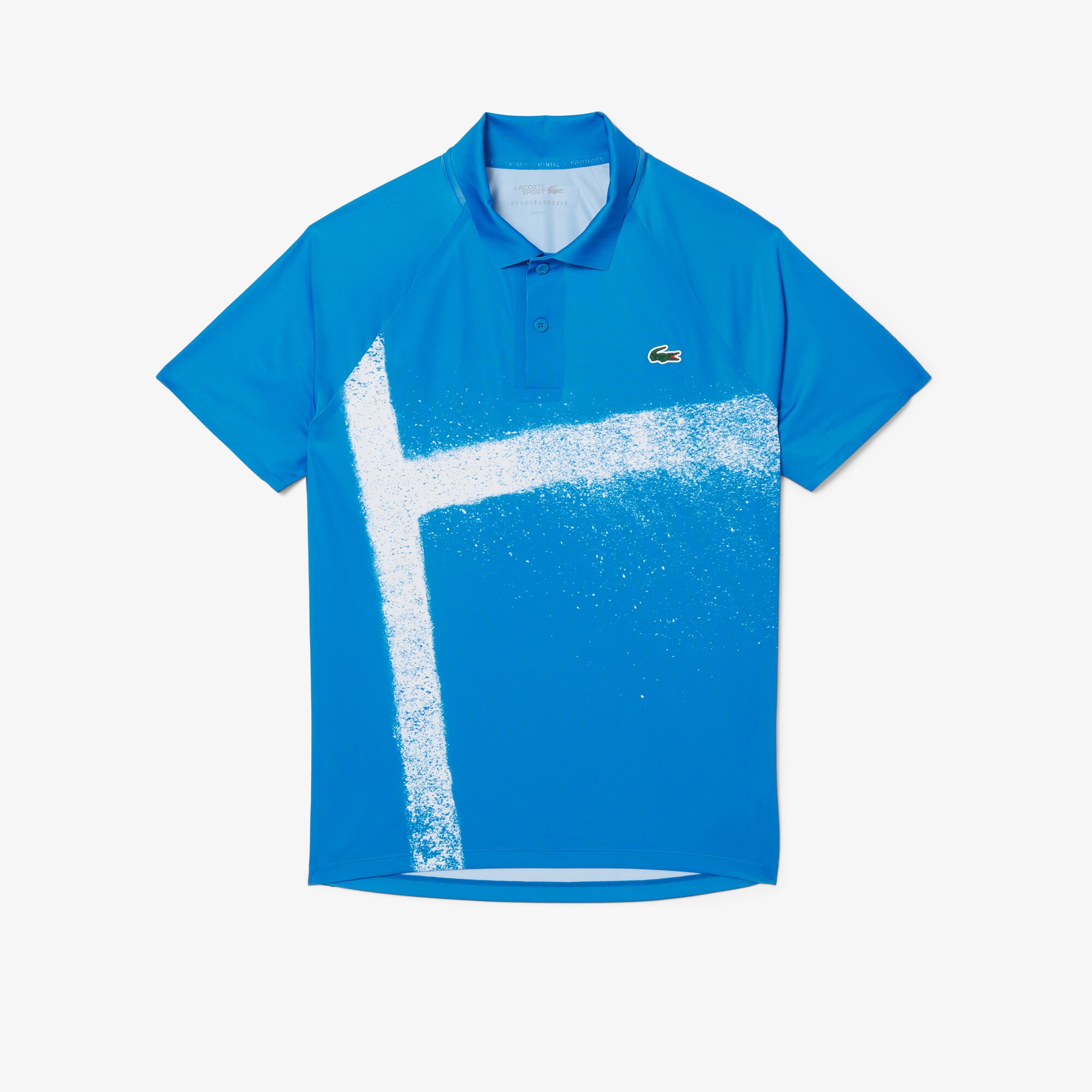 LACOSTE NOVAK DJOKOVIC ポロシャツ　テニス　ストライプ　M metro-fusion-lacoste-tennis-x-