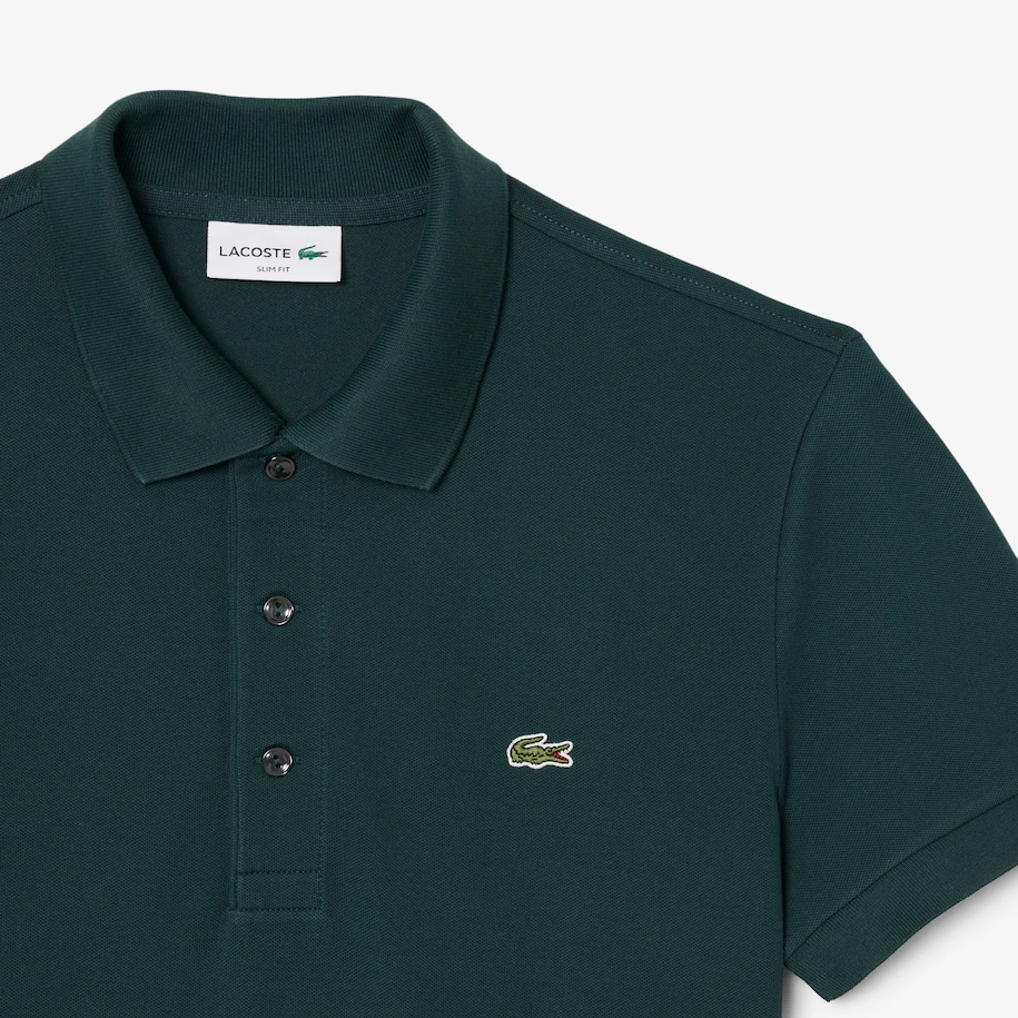 Slim Fit Stretch Piqu&eacute; Polo Shirt image number 4
