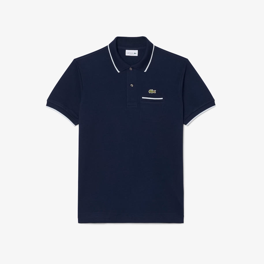 Classic Fit Pocket Accent L.12.12 Polo Shirt image number 3