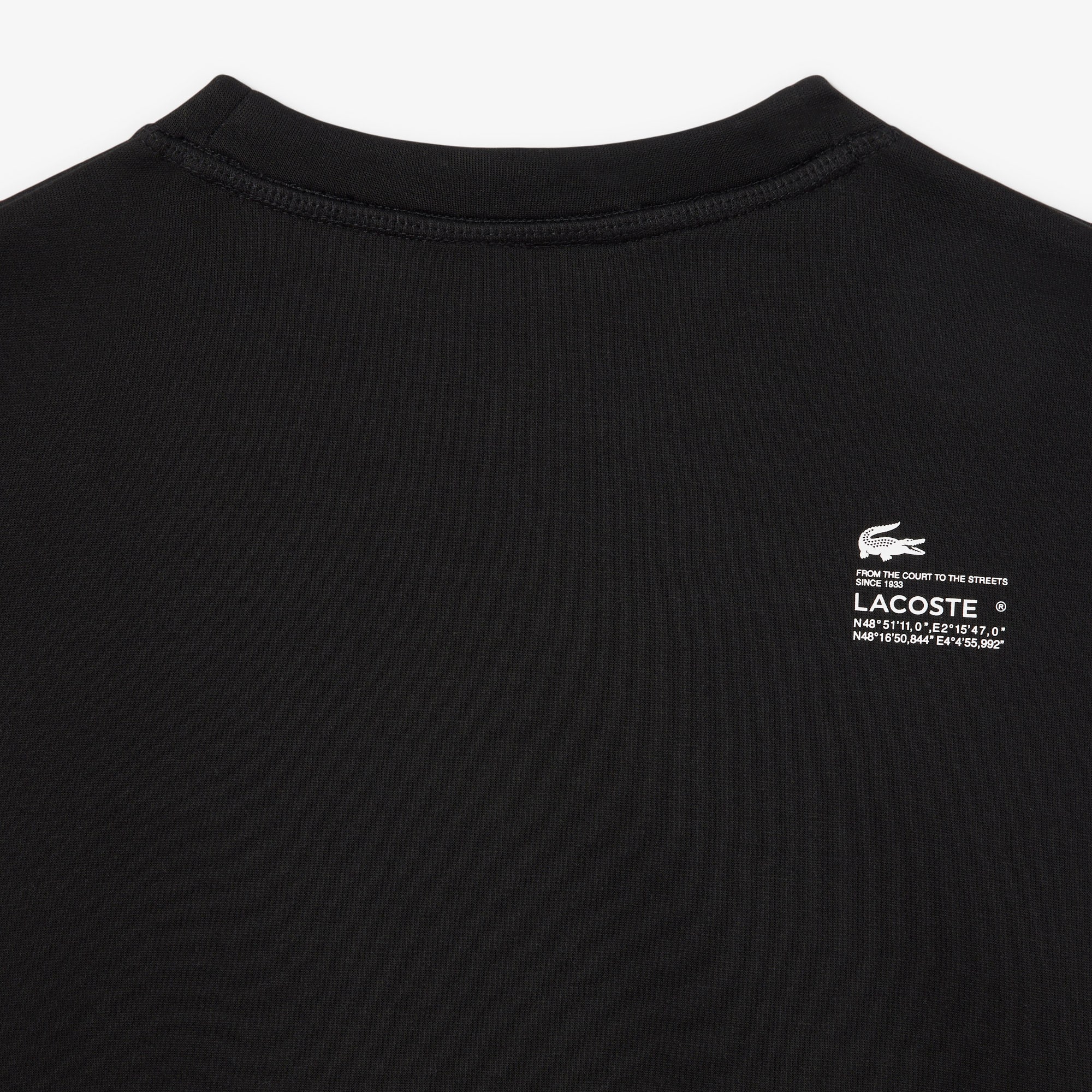 Women’s Lacoste Print Back Jogger Sweatshirt image number 5