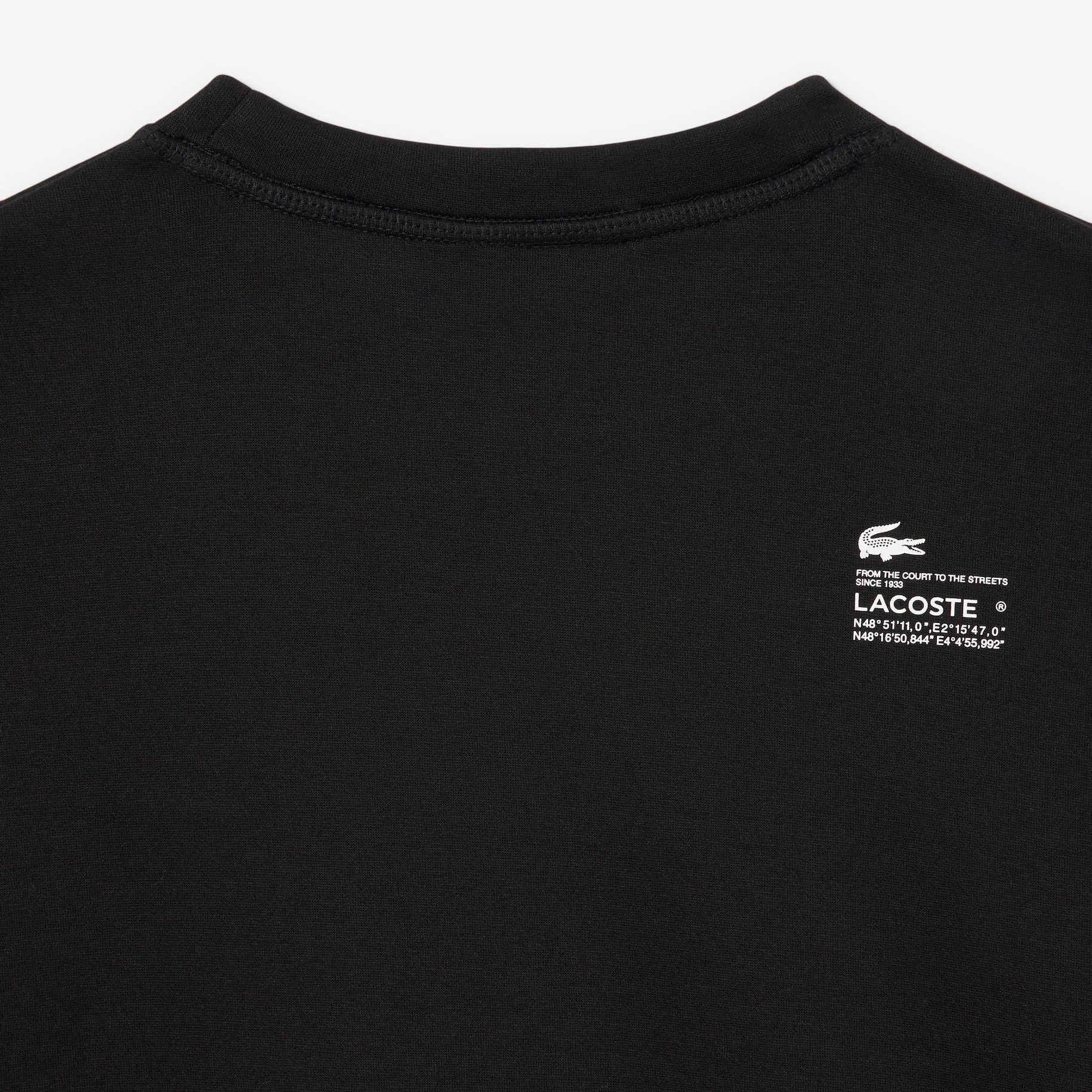 Women’s Lacoste Print Back Jogger Sweatshirt image number 5