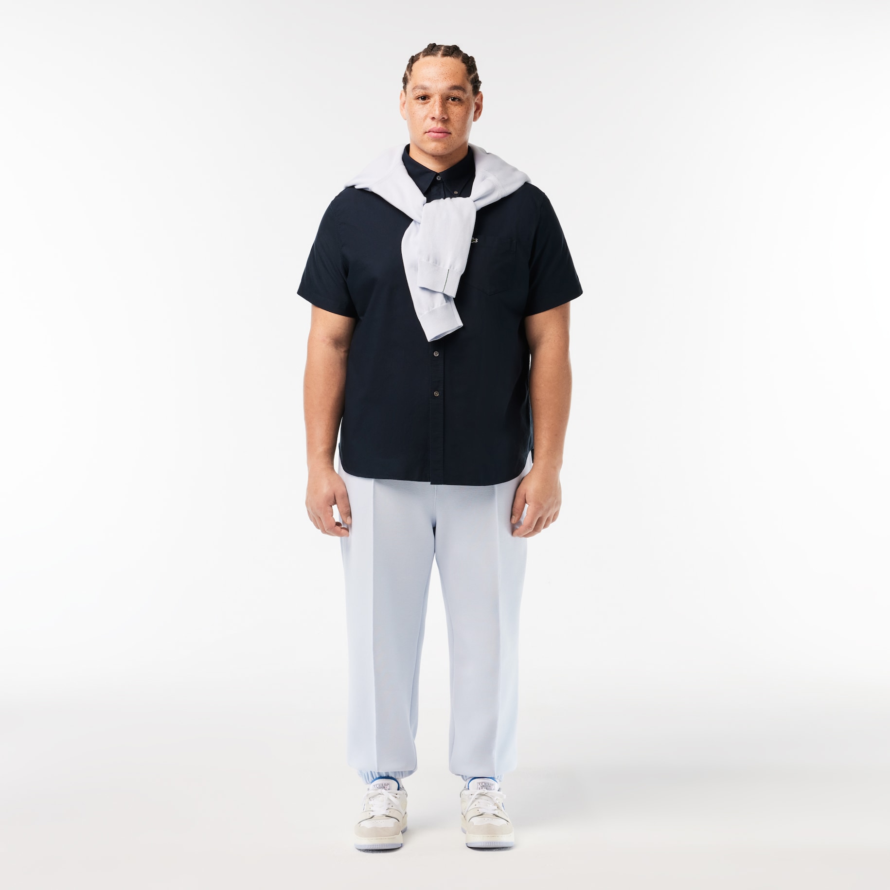 Regular Fit Short Sleeved Oxford Shirt image number 6
