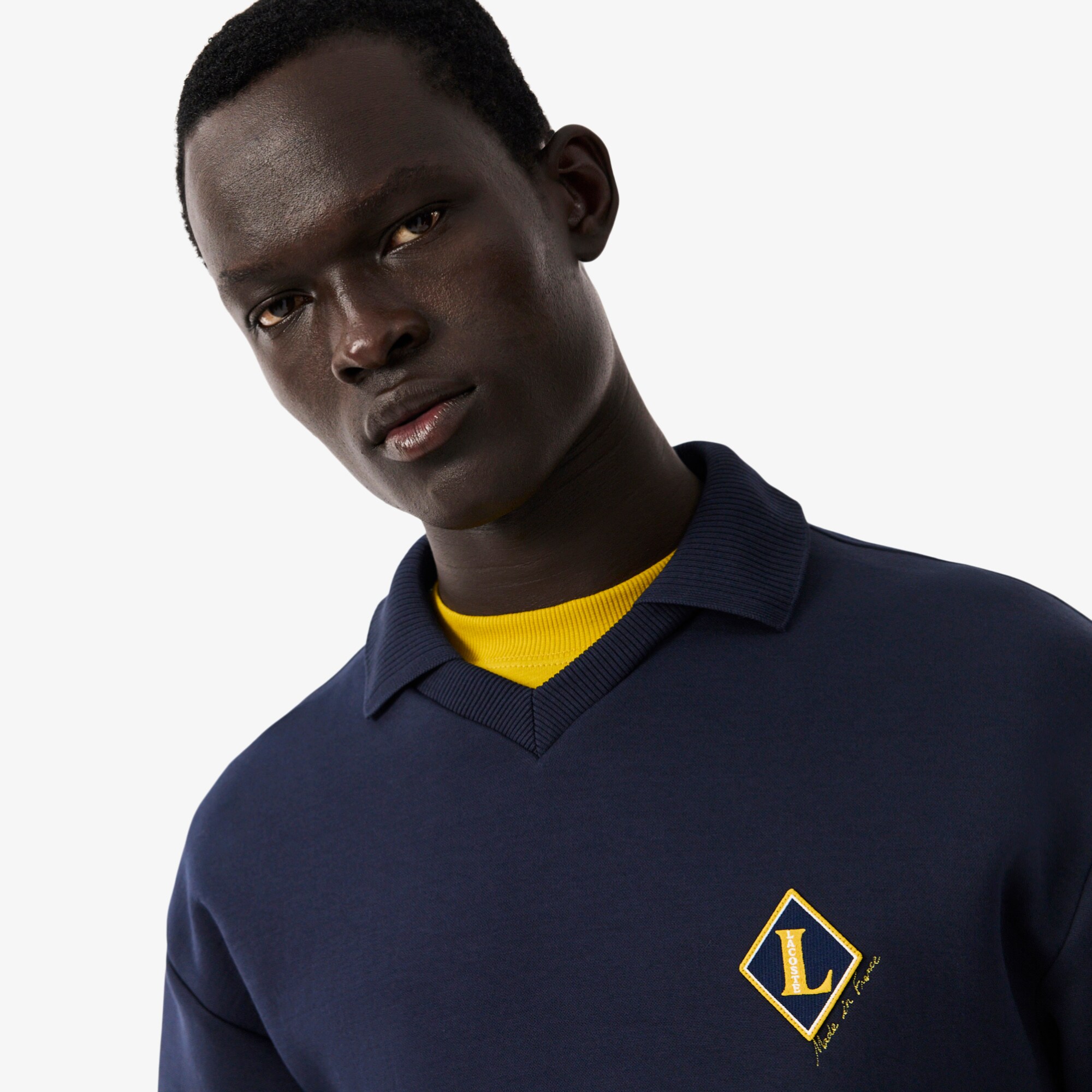 French Made Badge Accent Sweatshirt image number 1