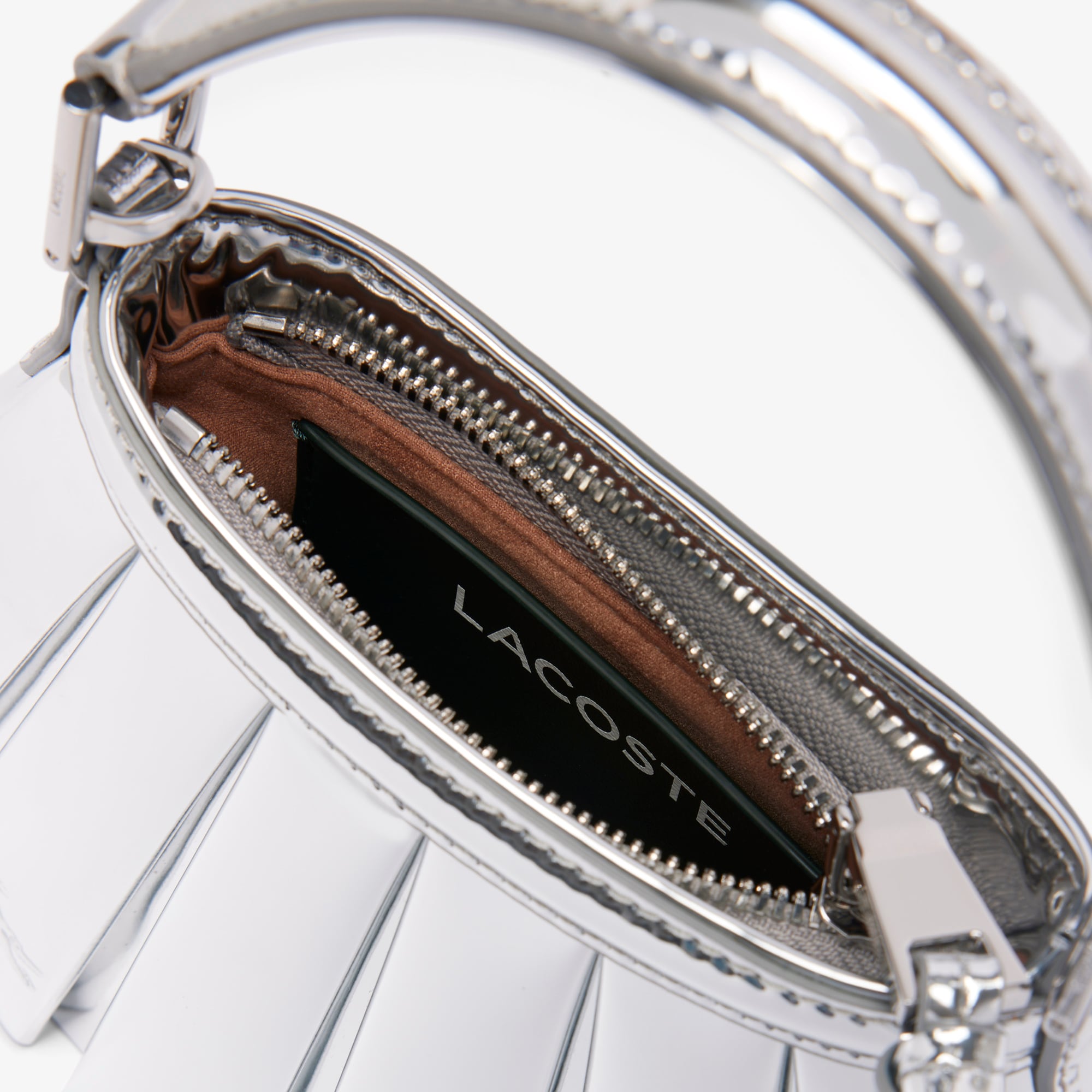 Runway Mirror Leather XXS Lenglen Purse image number 3