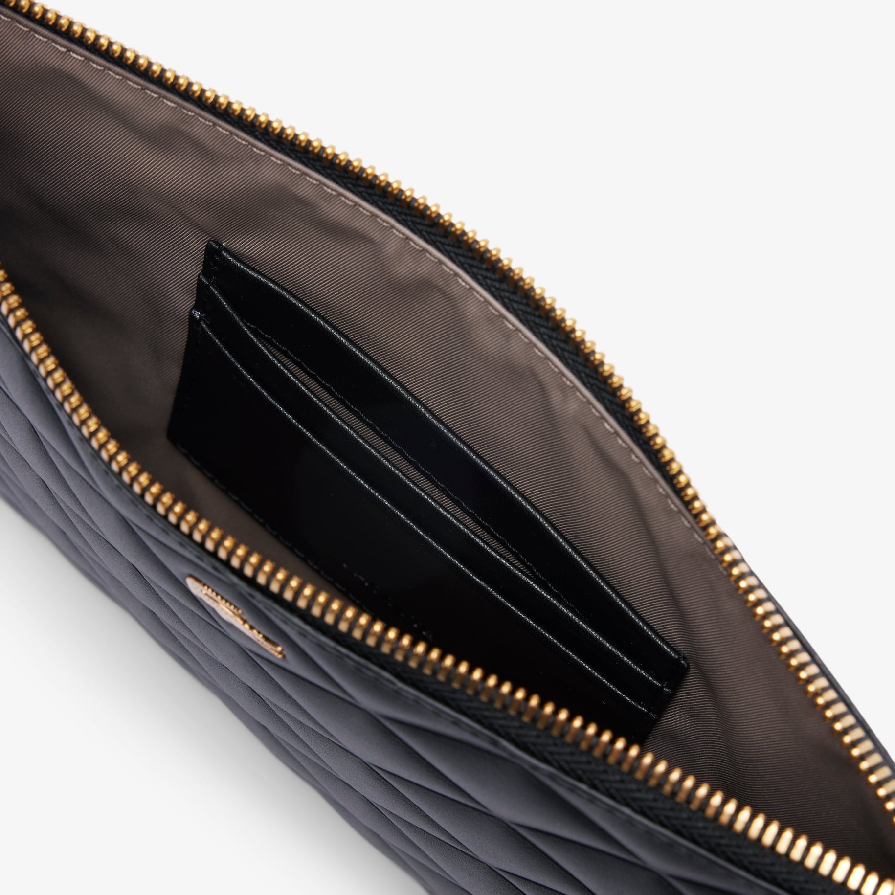 Crocodelle Leather Clutch image number 3