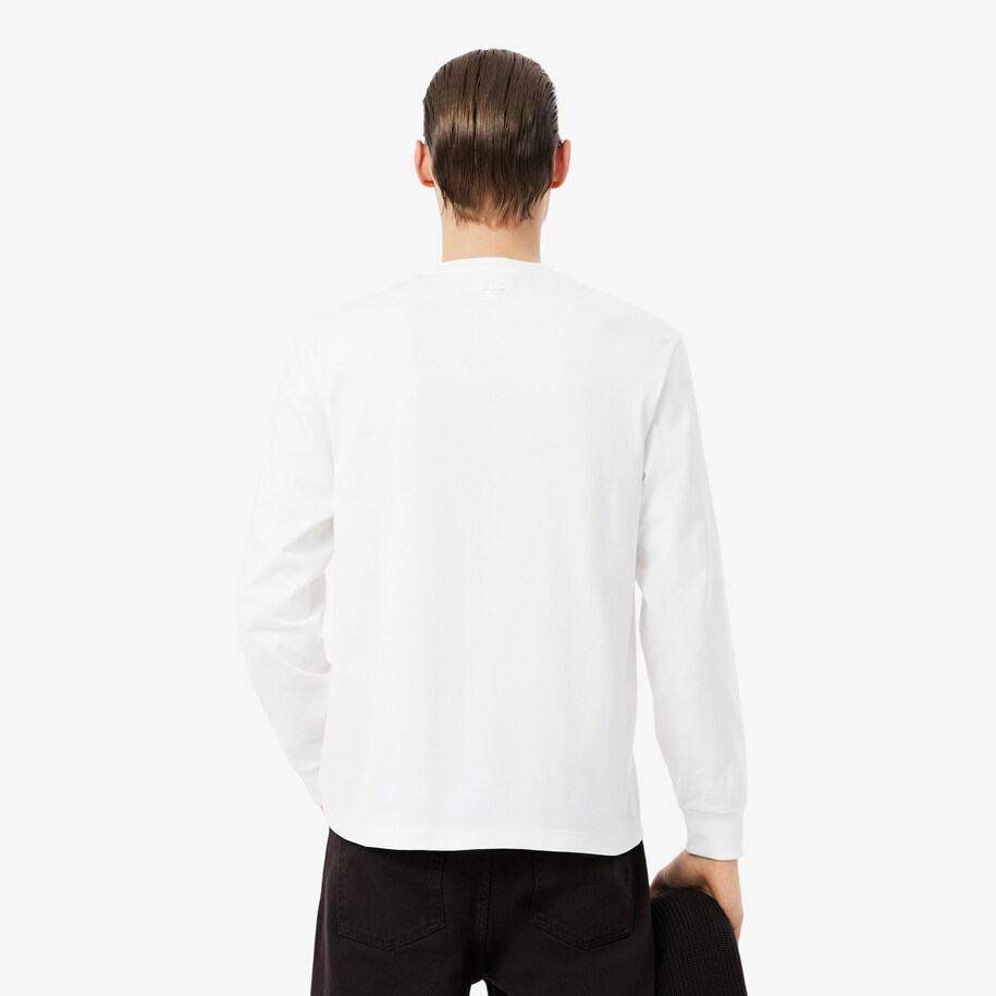 Long Sleeved Heavy Cotton T-shirt image number 2