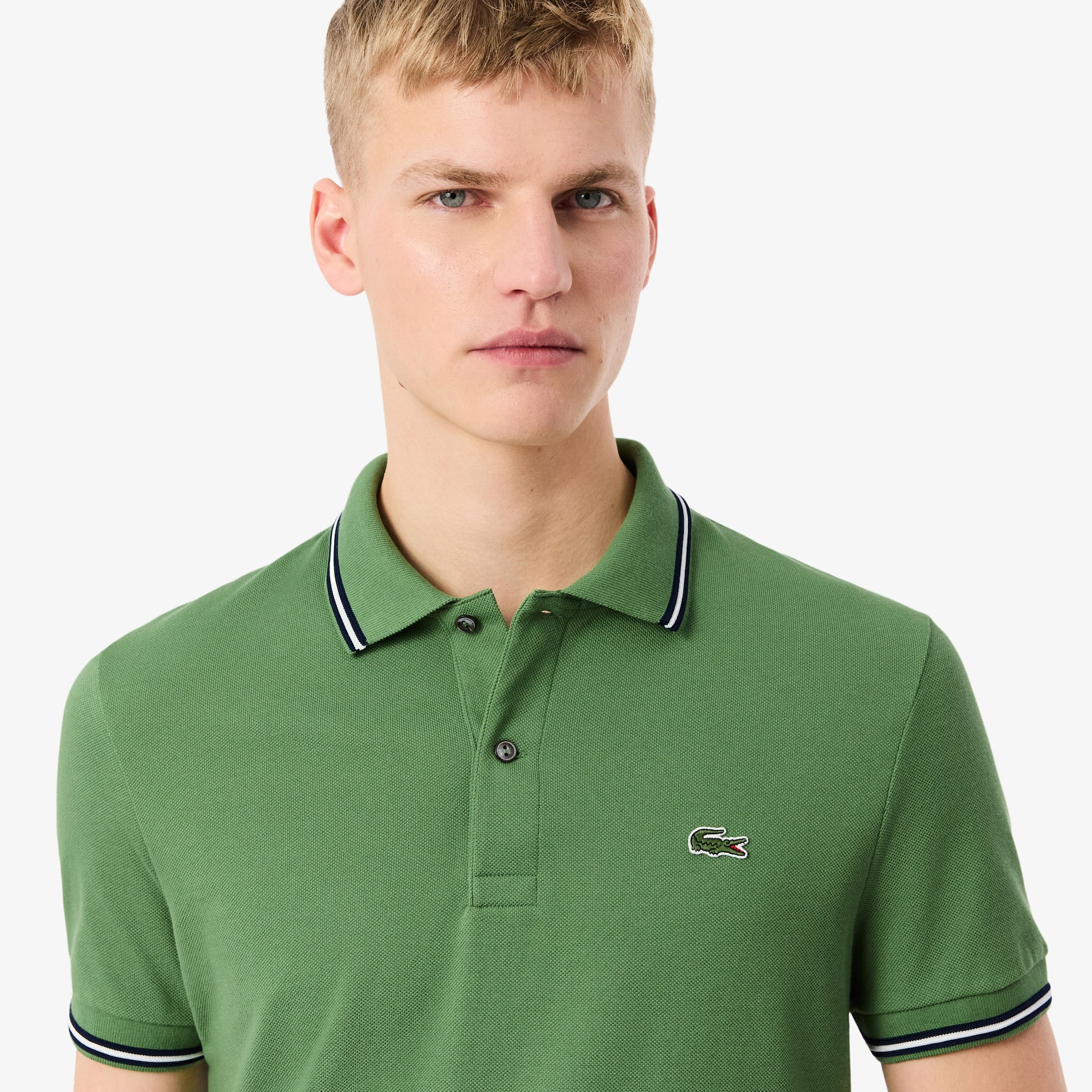 Regular Fit L.12.12 Petit Piqu&eacute; Polo Shirt image number 1