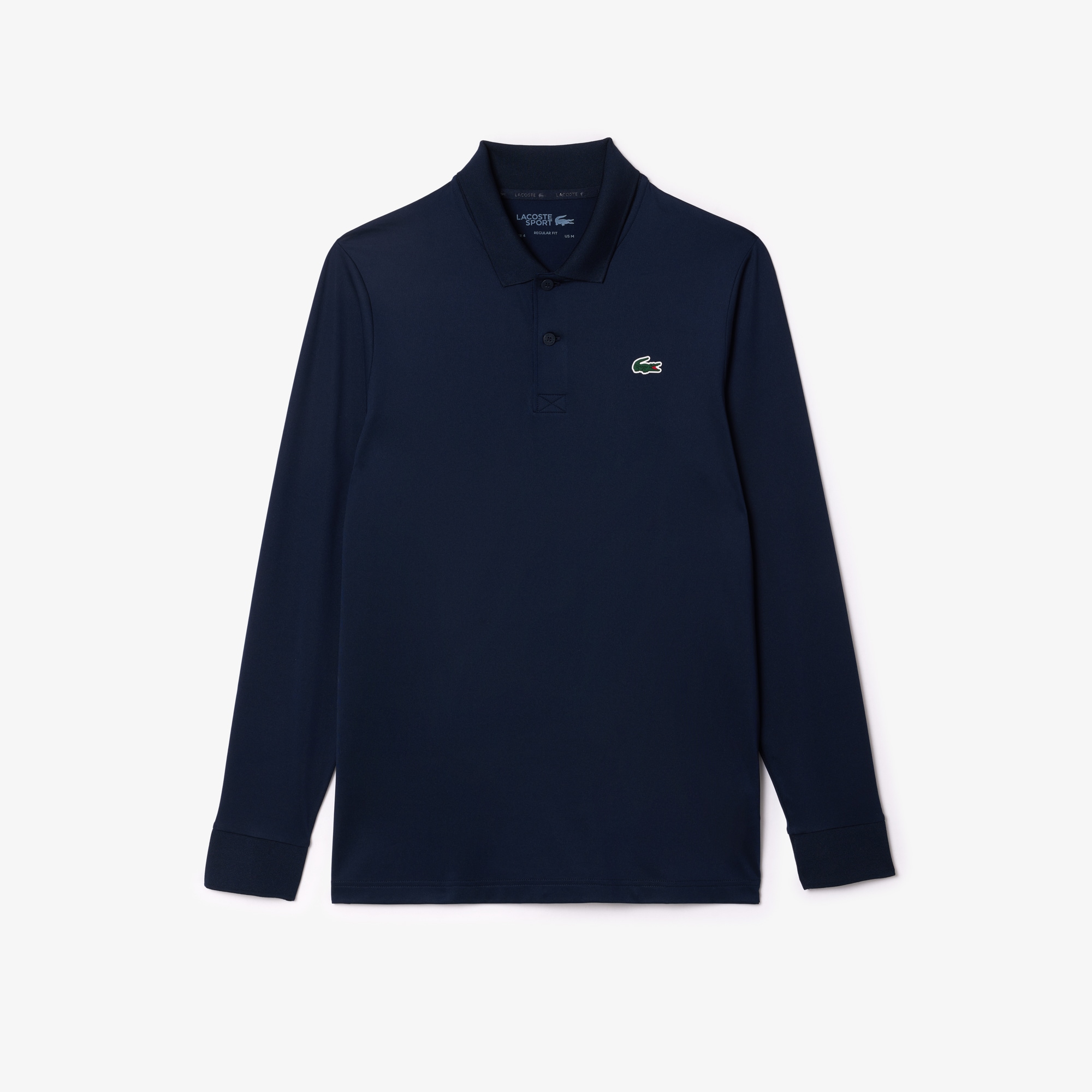 Long Sleeve Ultra Dry Jersey Golf Polo Shirt image number 3