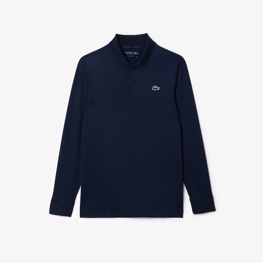 Long Sleeve Ultra Dry Jersey Golf Polo Shirt image number 3