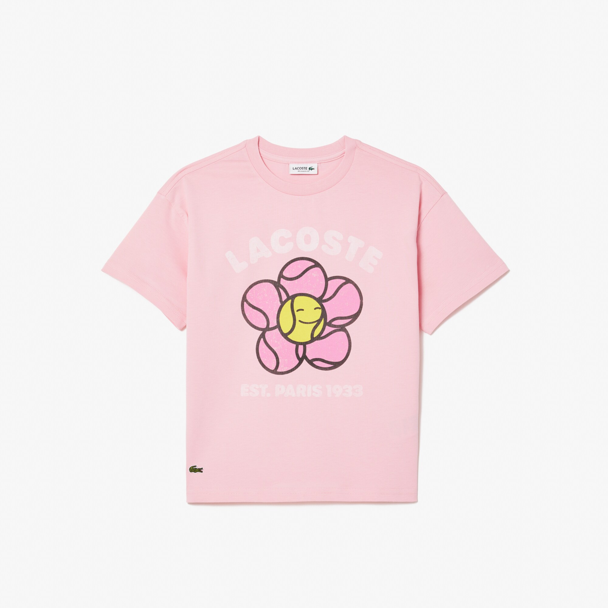 Vintage Flower Printed T-shirt image number 3
