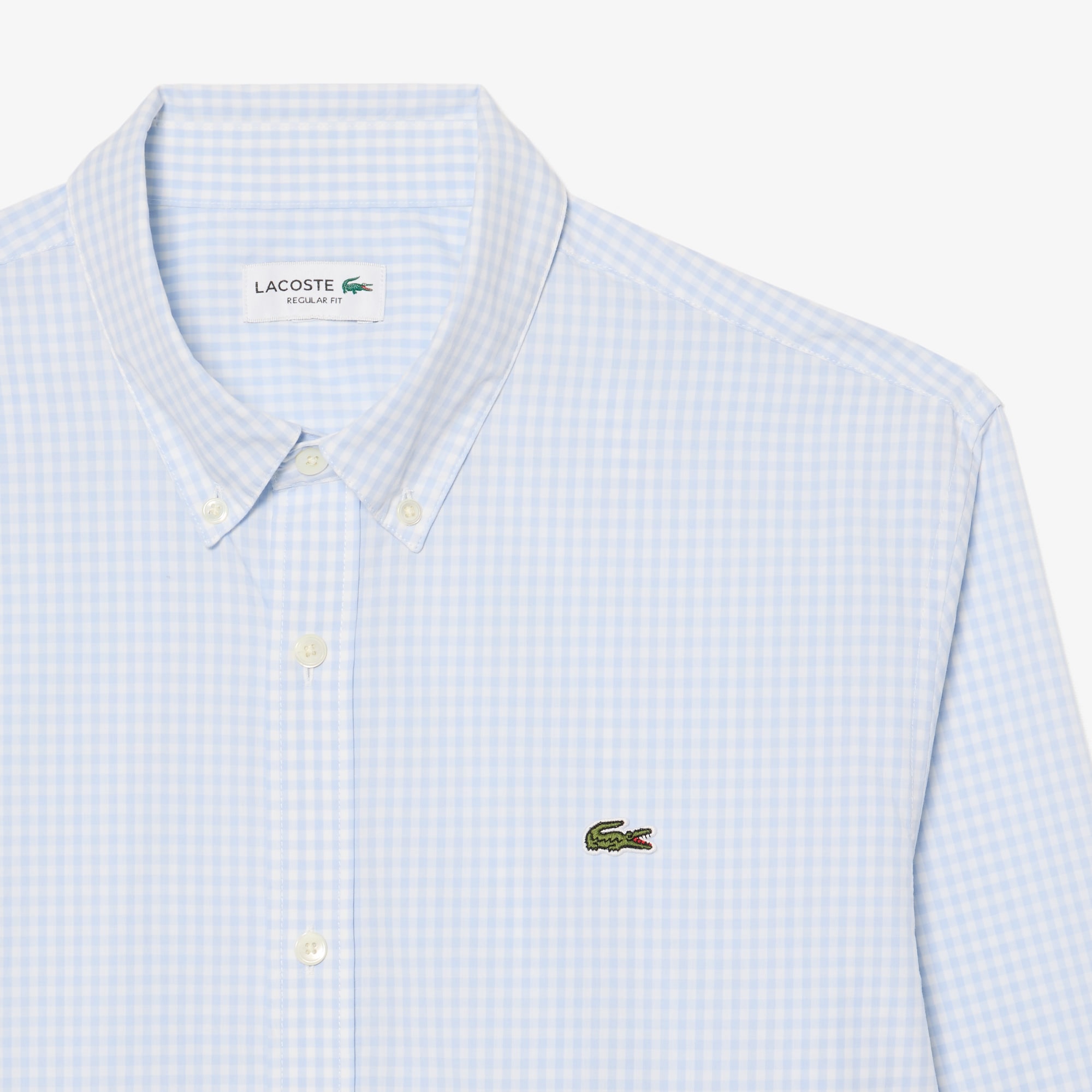 Regular Fit Plaid Poplin Shirt image number 4