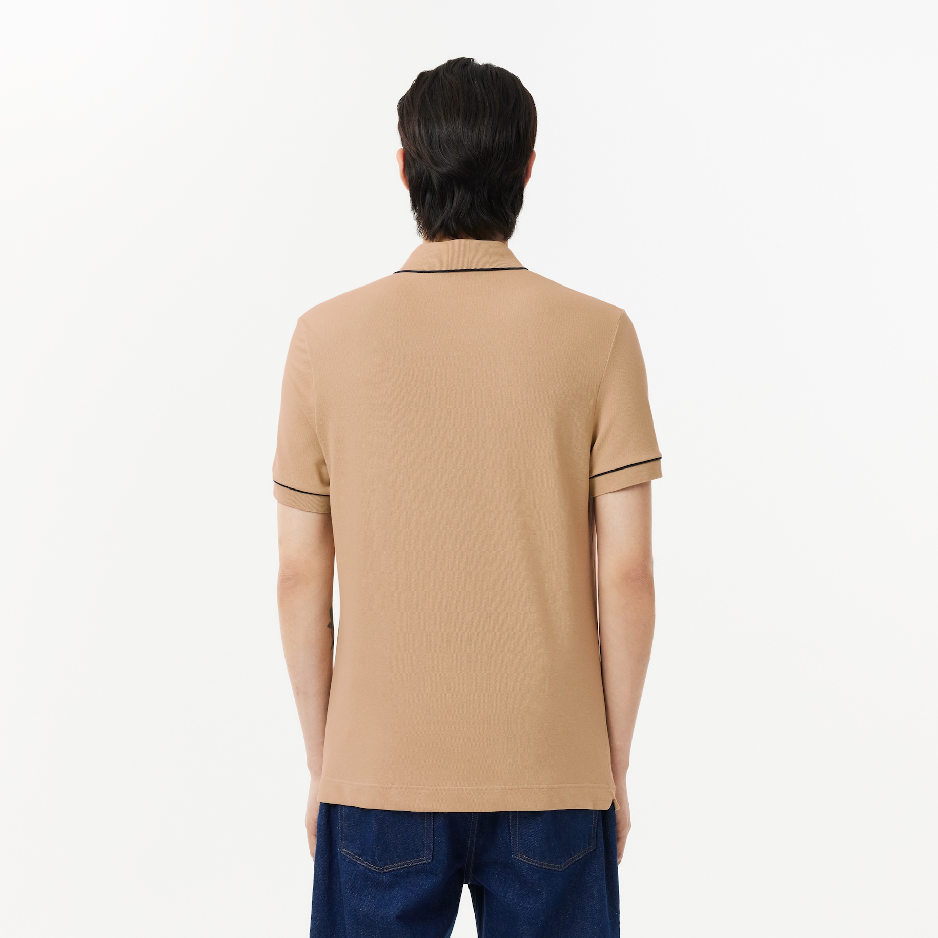 Regular Fit Paris Stretch Piqué Polo Shirt image number 2