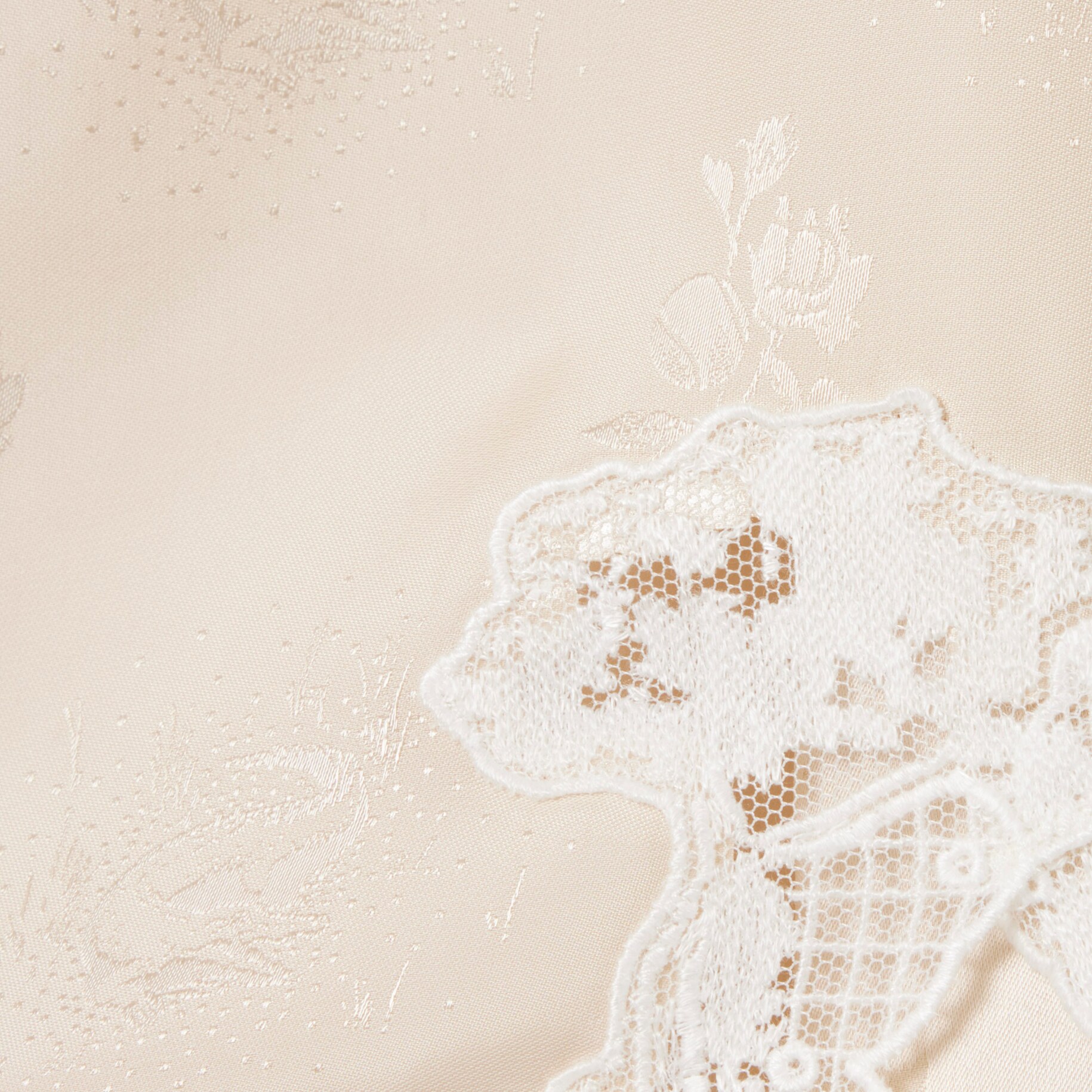 Runway Landscape Embroidery Tulle Dress image number 7