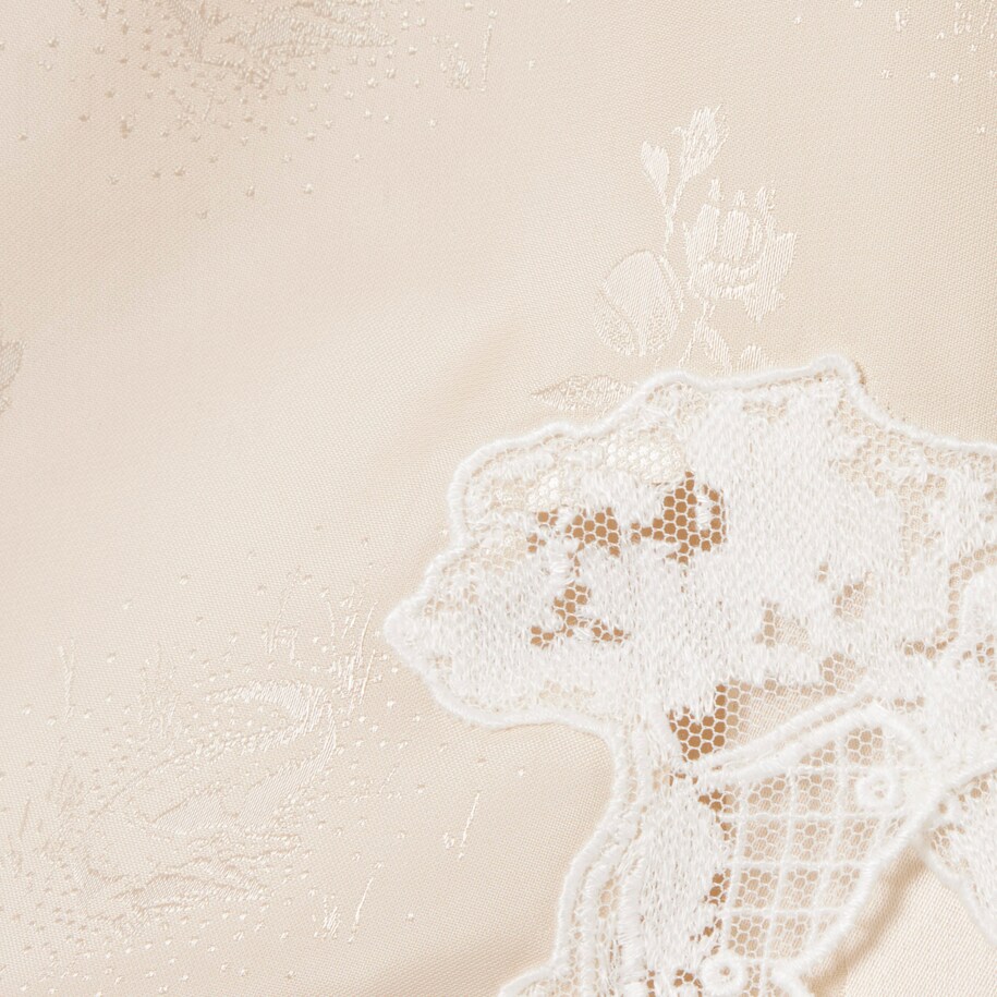 Runway Landscape Embroidery Tulle Dress image number 7