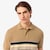 French Made Striped Polo Collar Sweater image number 1