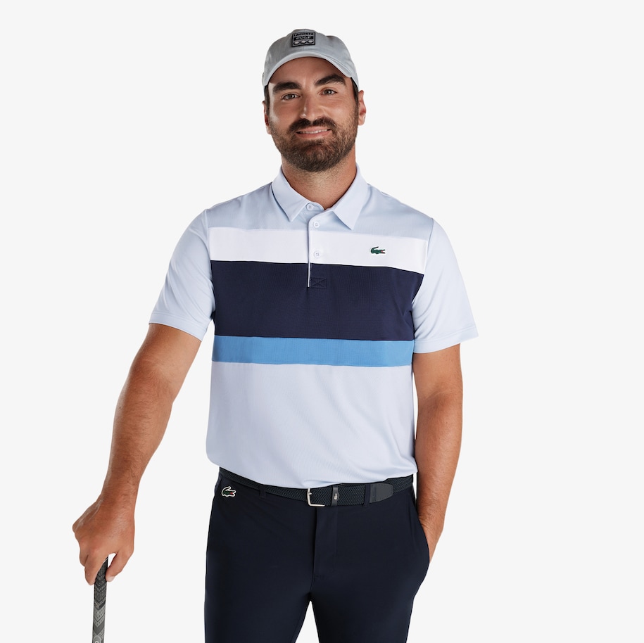 Ultra Dry Stretch Colour-Block Golf Polo Shirt image number 0