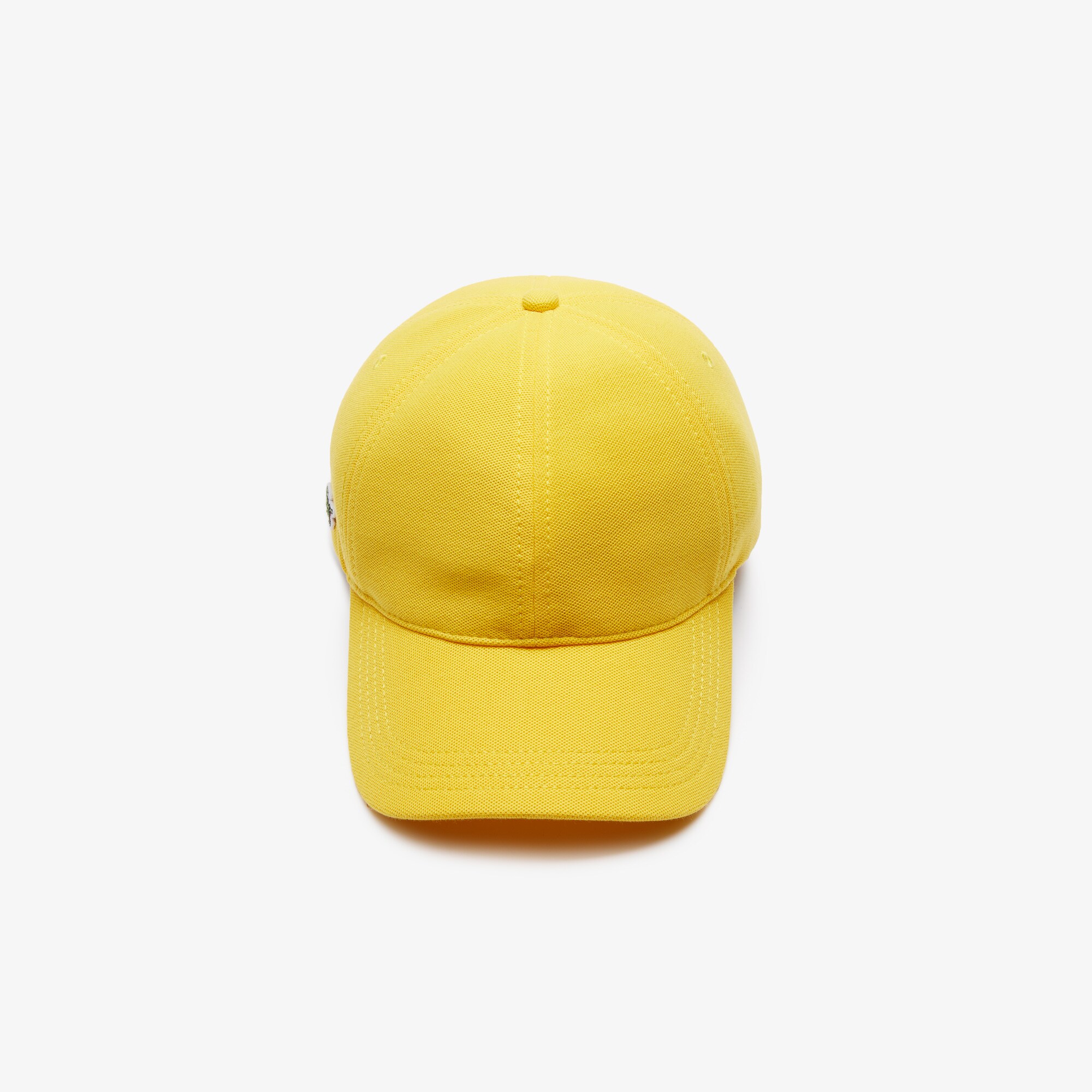 yellow lacoste cap