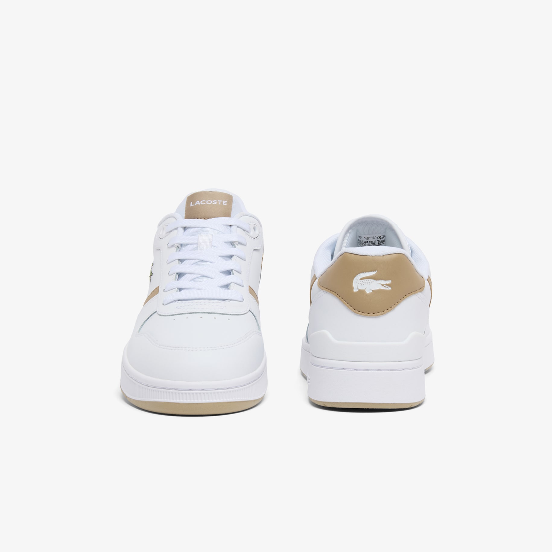 Men's T-Clip Set Leather Sneakers image number 4