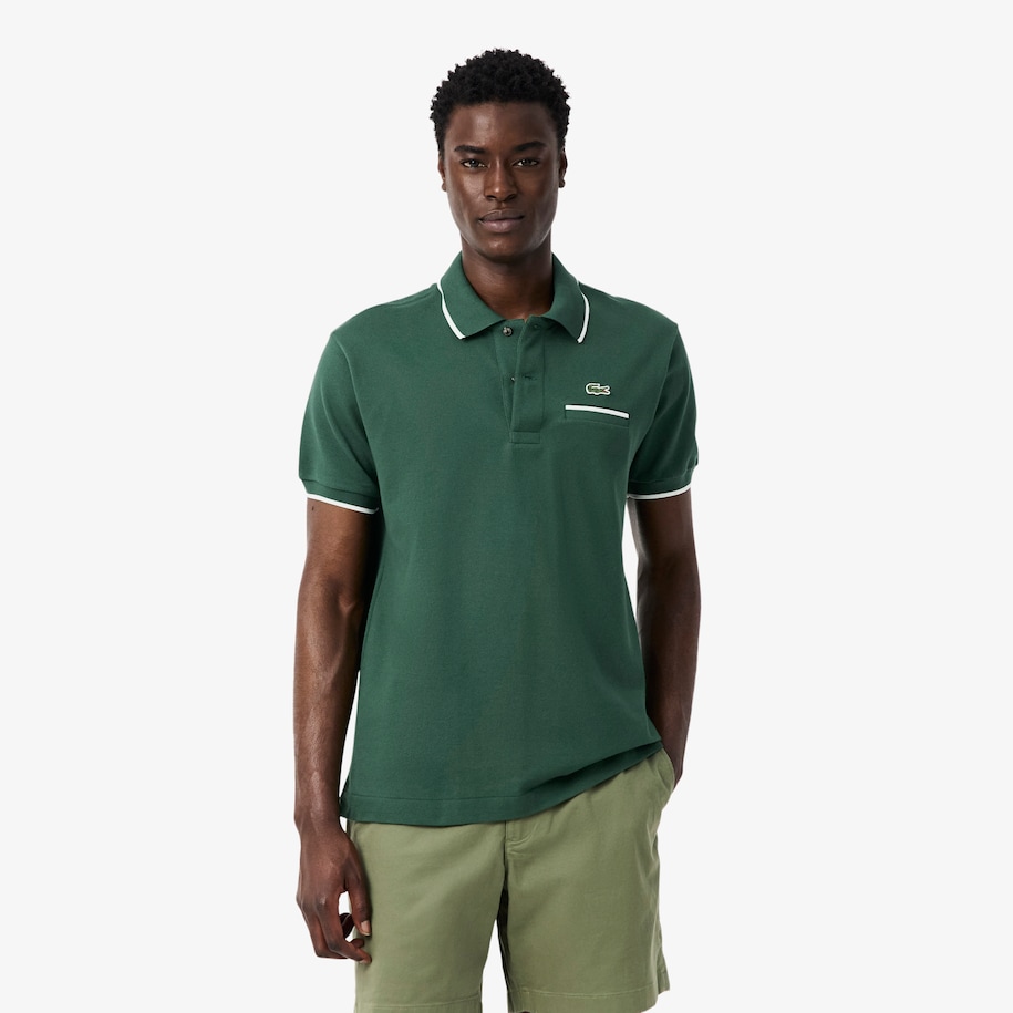 Classic Fit Pocket Accent L.12.12 Polo Shirt image number 0
