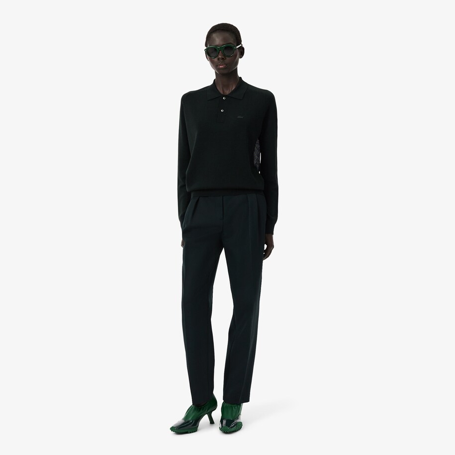 Runway Straight Fit Tailored Wool Pants image number 0